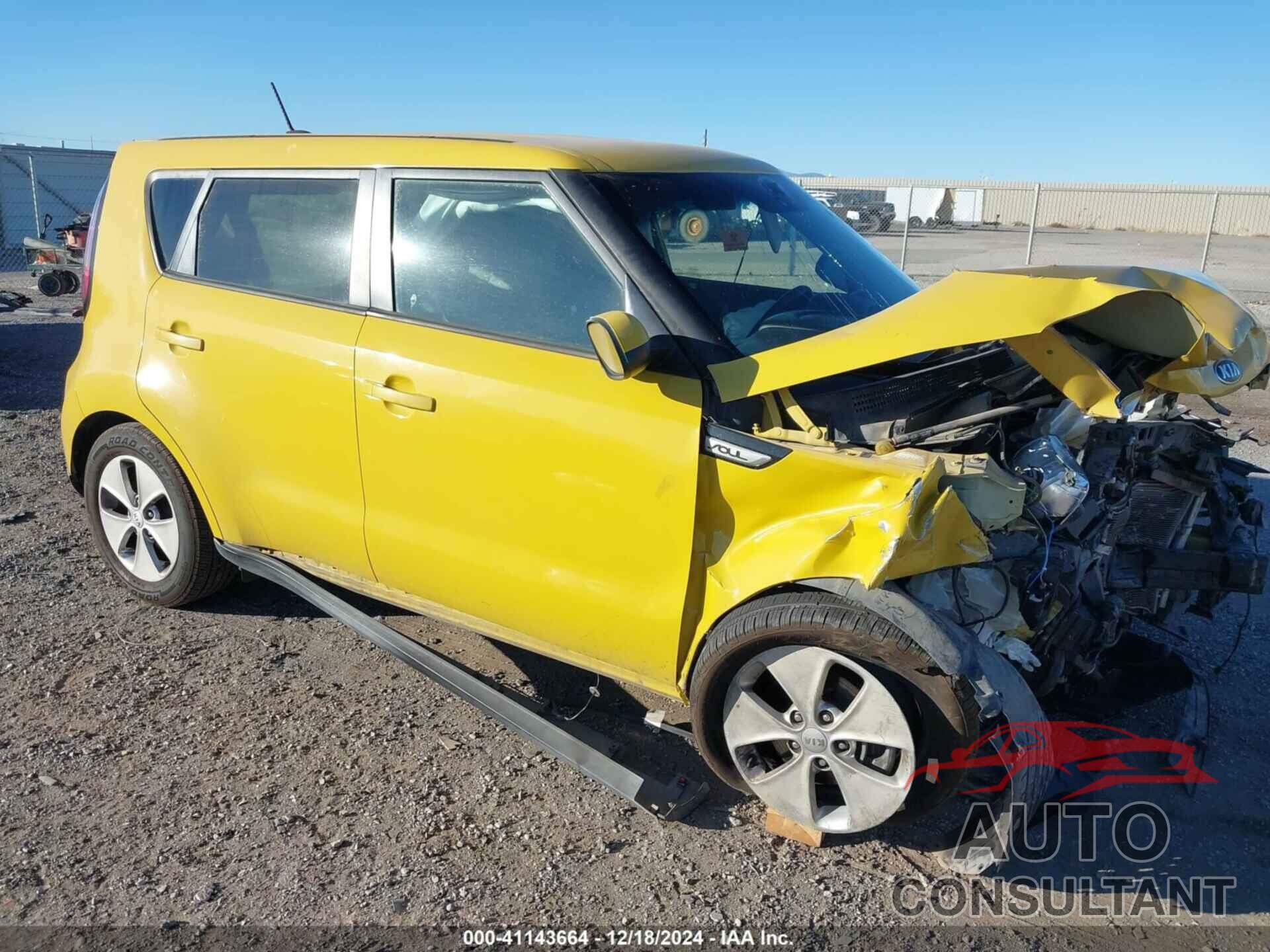 KIA SOUL 2015 - KNDJP3A54F7191272