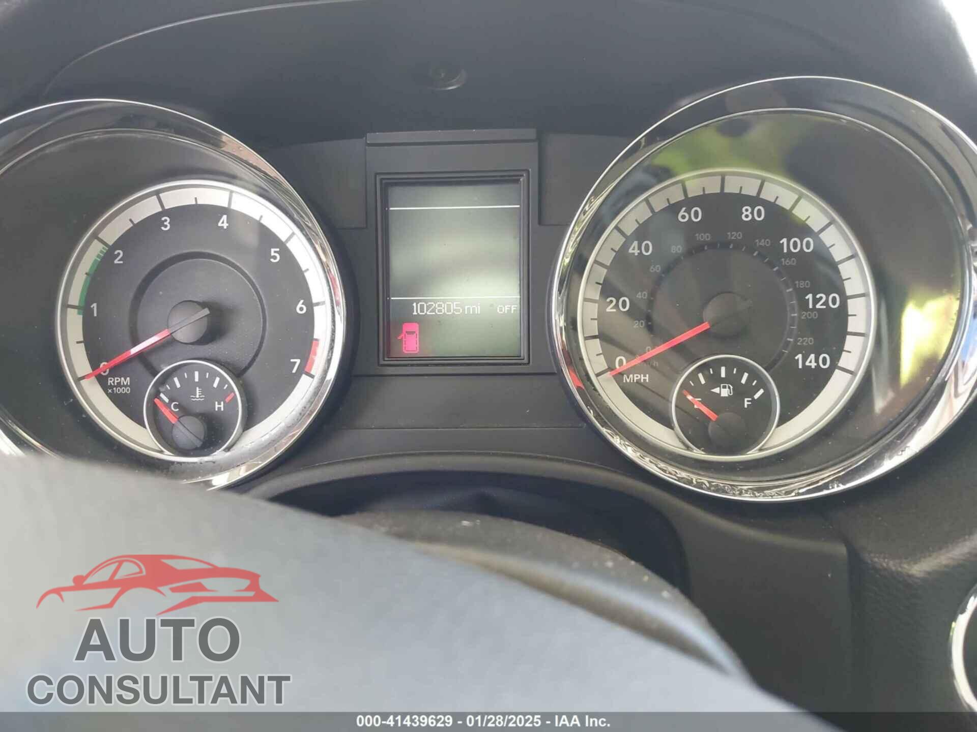DODGE DURANGO 2013 - 1C4RDHAG8DC658322