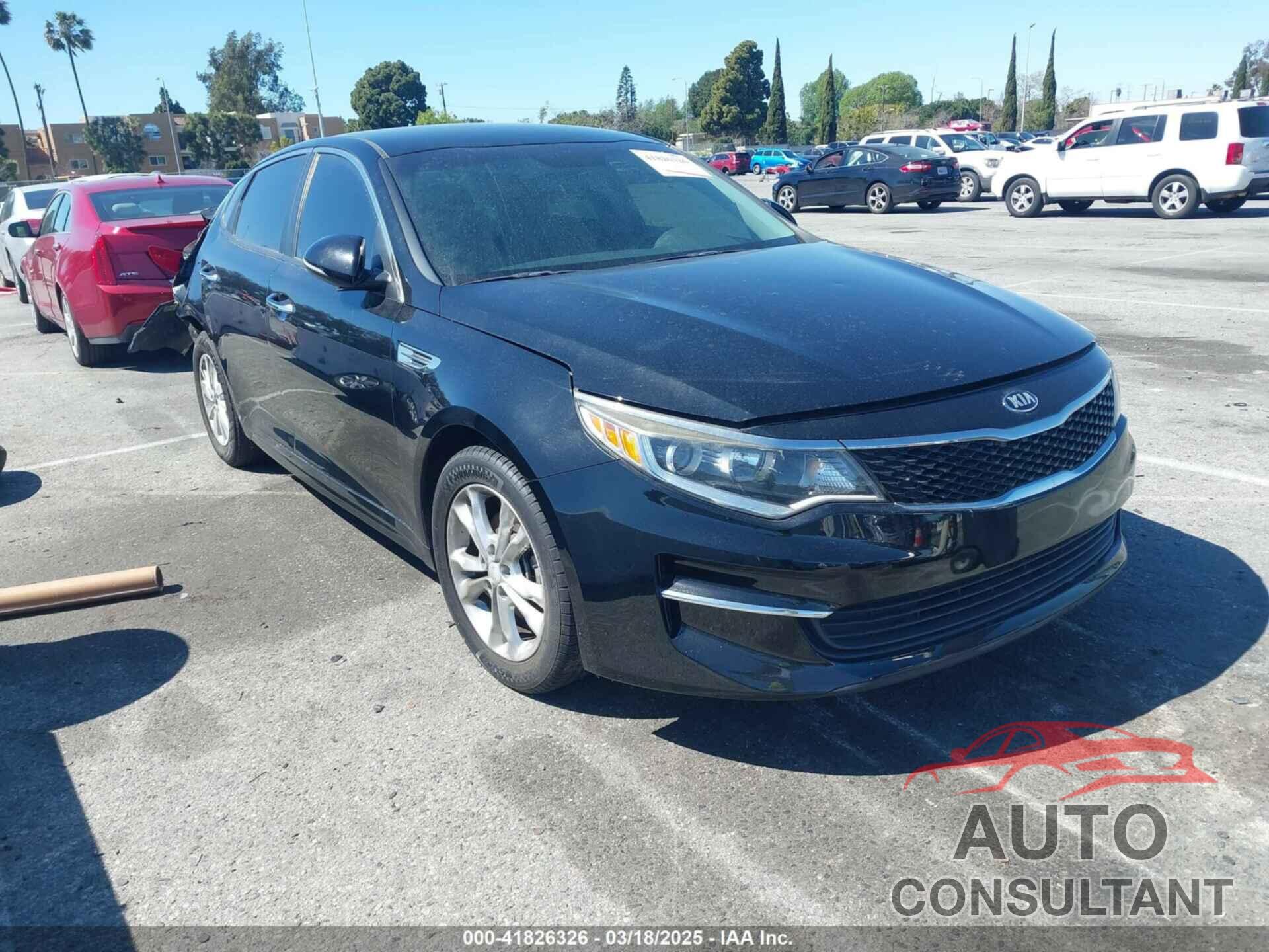 KIA OPTIMA 2018 - 5XXGT4L32JG218170