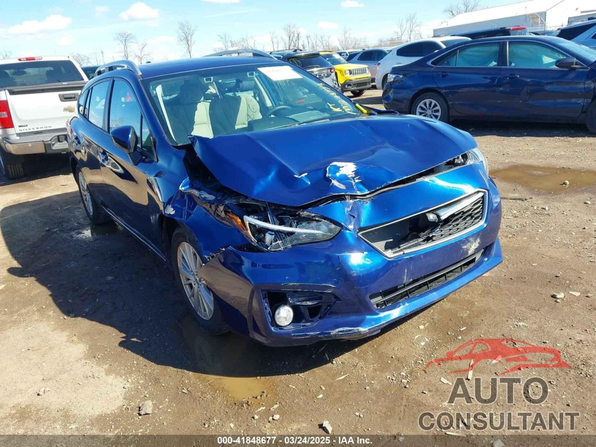 SUBARU IMPREZA 2018 - 4S3GTAD68J3722598