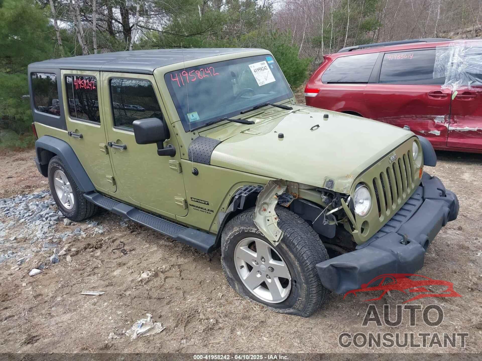 JEEP WRANGLER UNLIMITED 2013 - 1C4BJWDG1DL698106