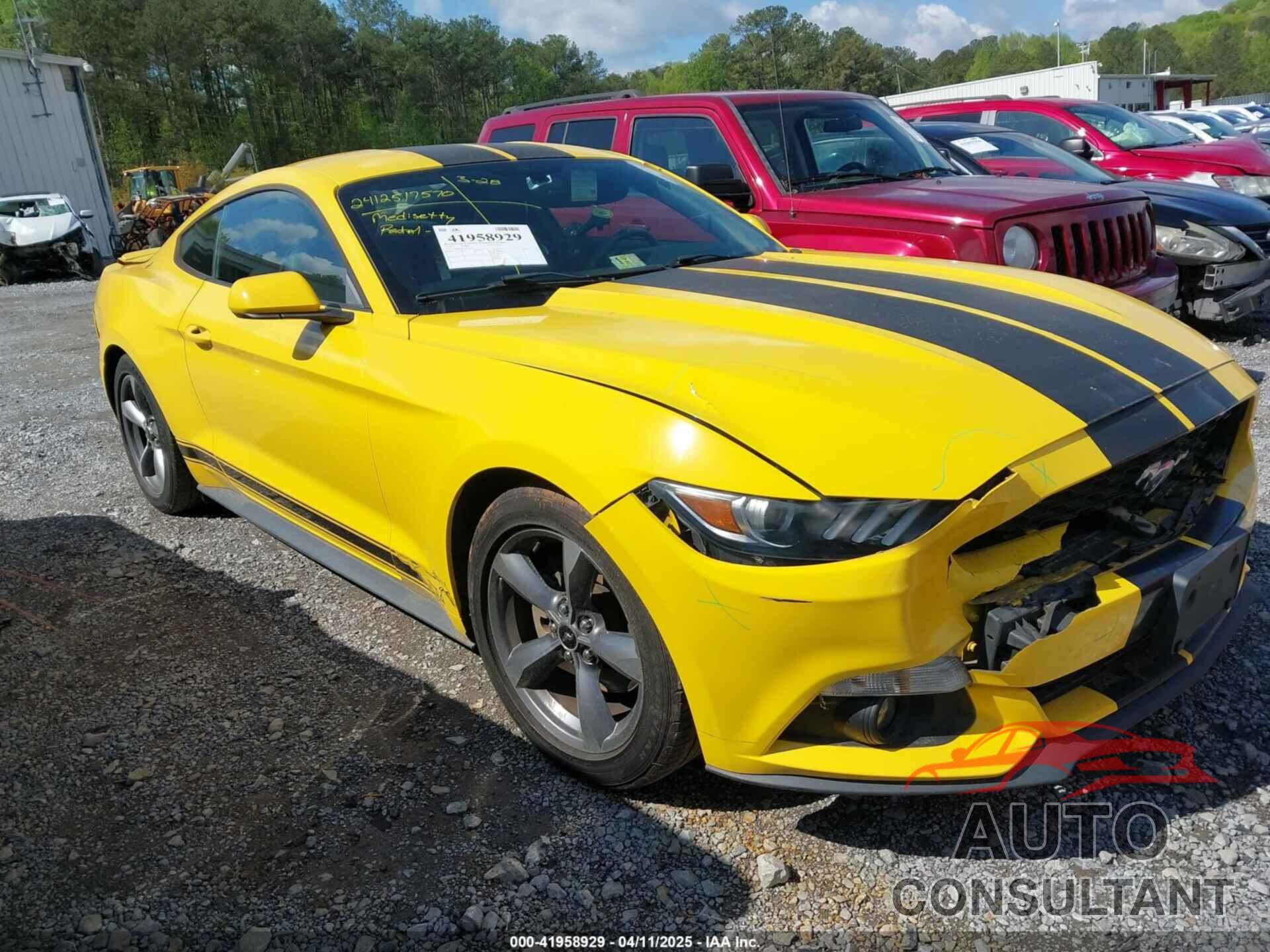 FORD MUSTANG 2016 - 1FA6P8THXG5272161