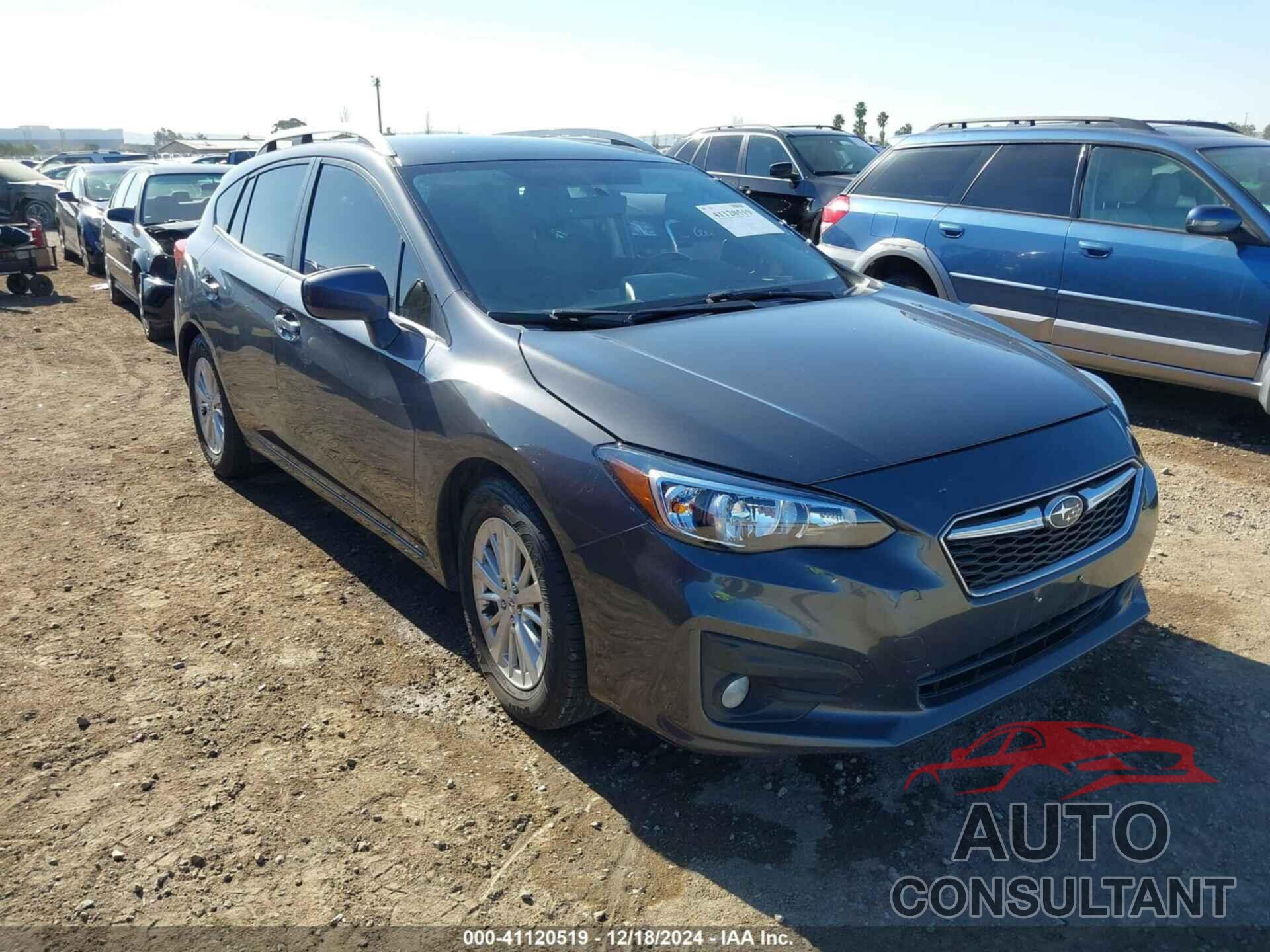 SUBARU IMPREZA 2018 - 4S3GTAB61J3723613