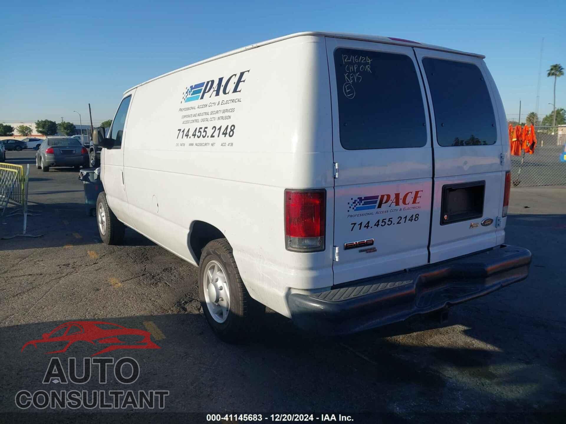 FORD E-150 2012 - 1FTNE1EW9CDA37832