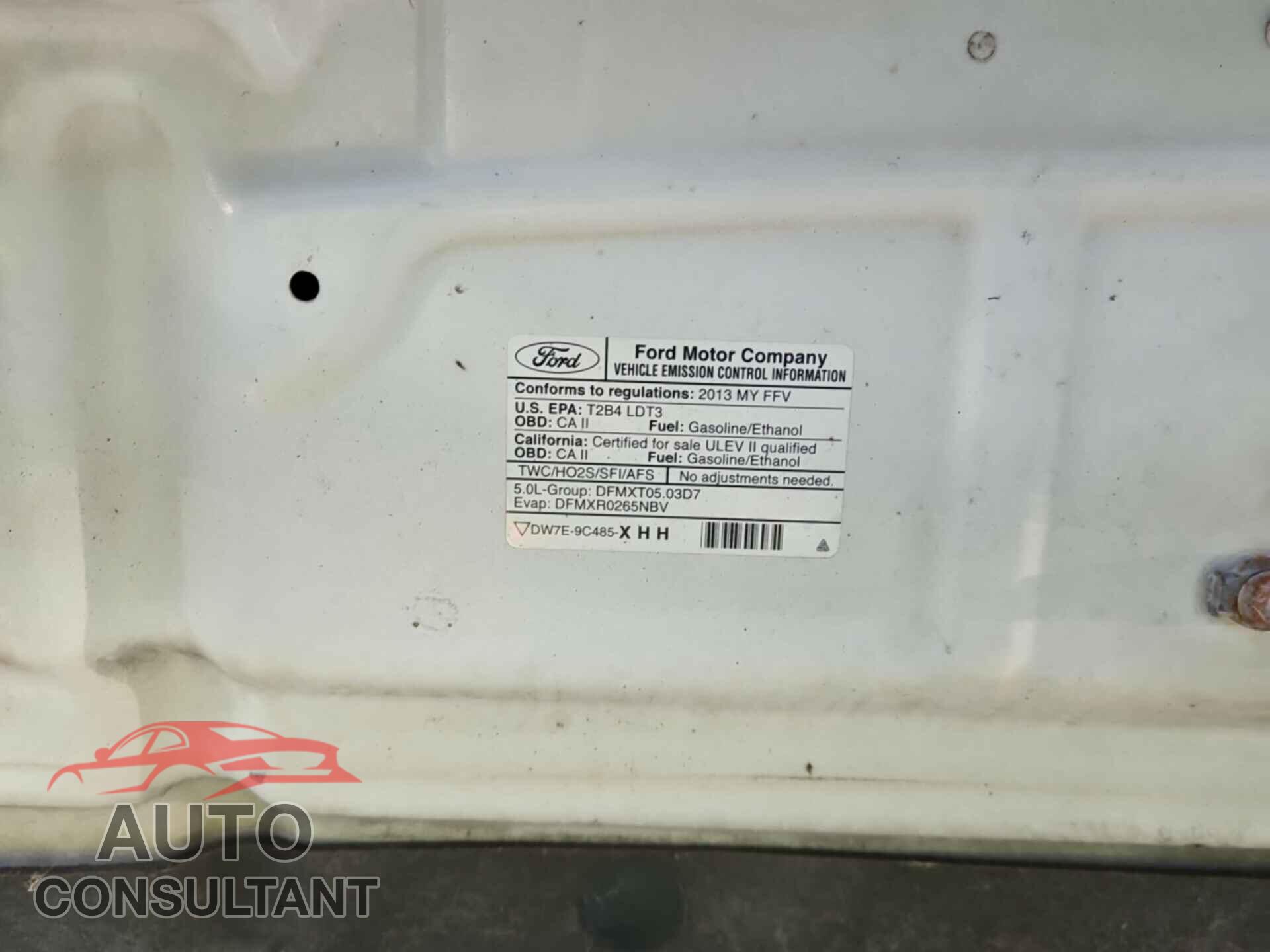 FORD F-150 2013 - 1FTFX1EF7DFA20130