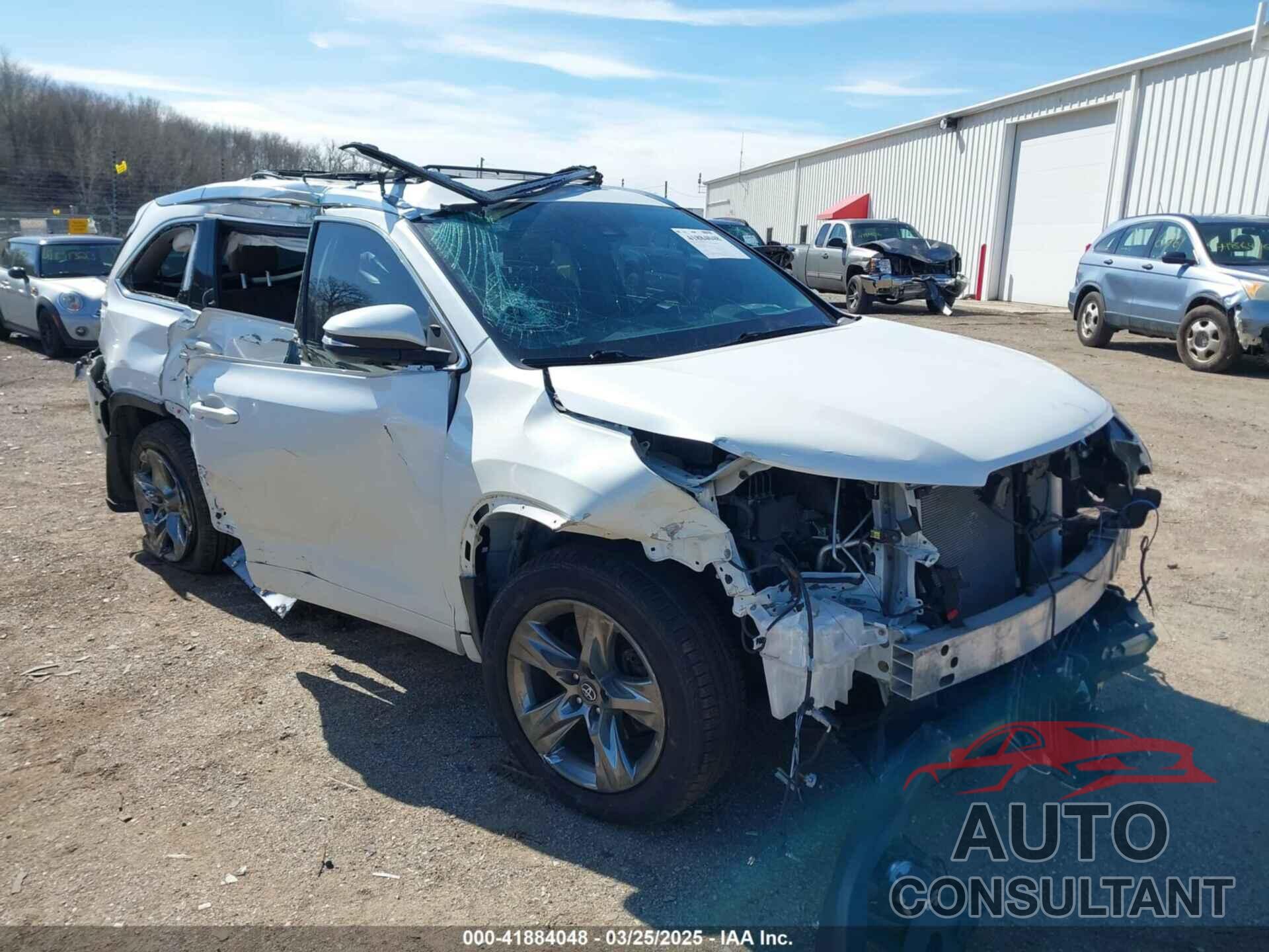 TOYOTA HIGHLANDER 2018 - 5TDDZRFH8JS839174