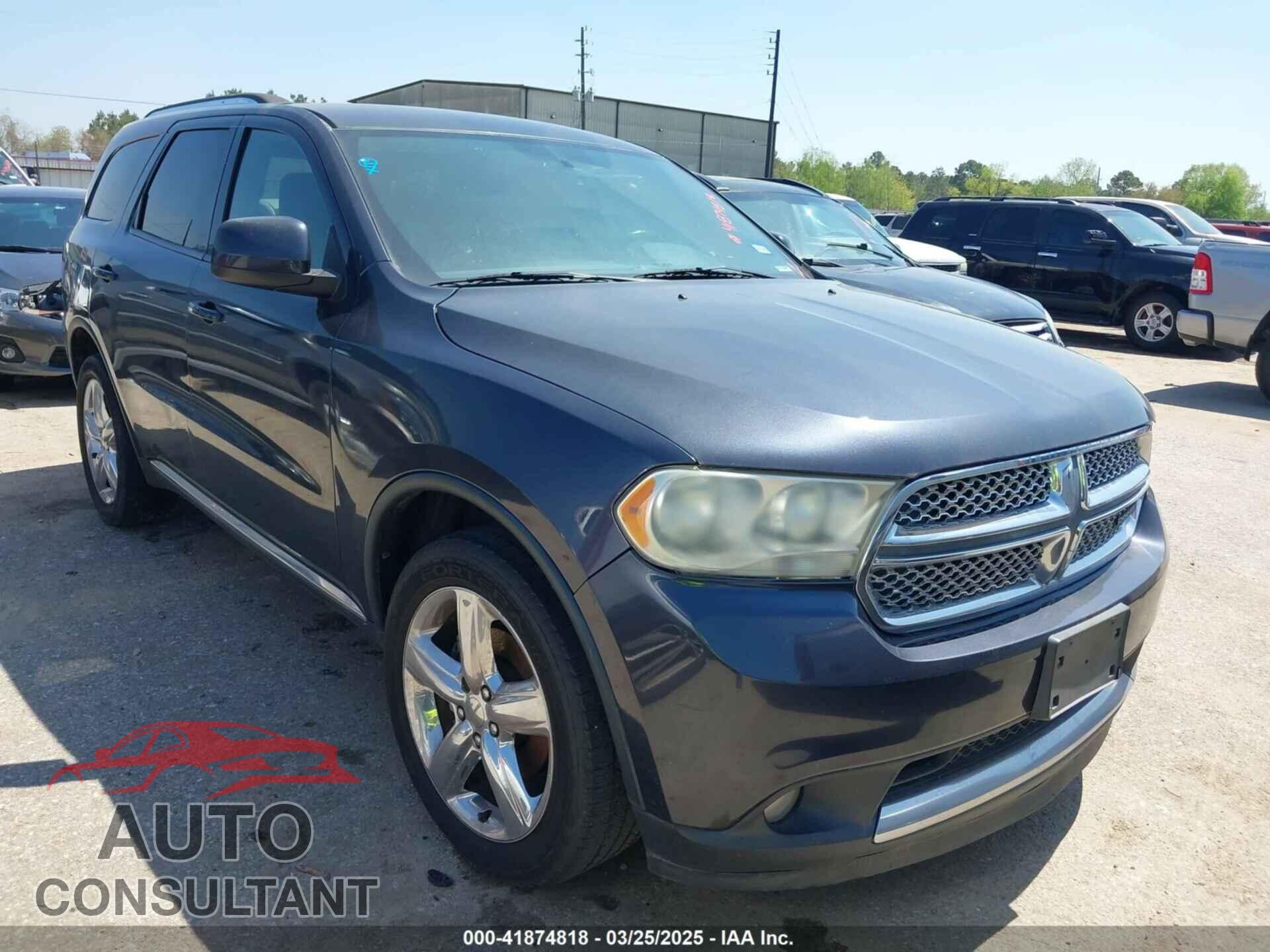 DODGE DURANGO 2013 - 1C4RDHAGXDC693282