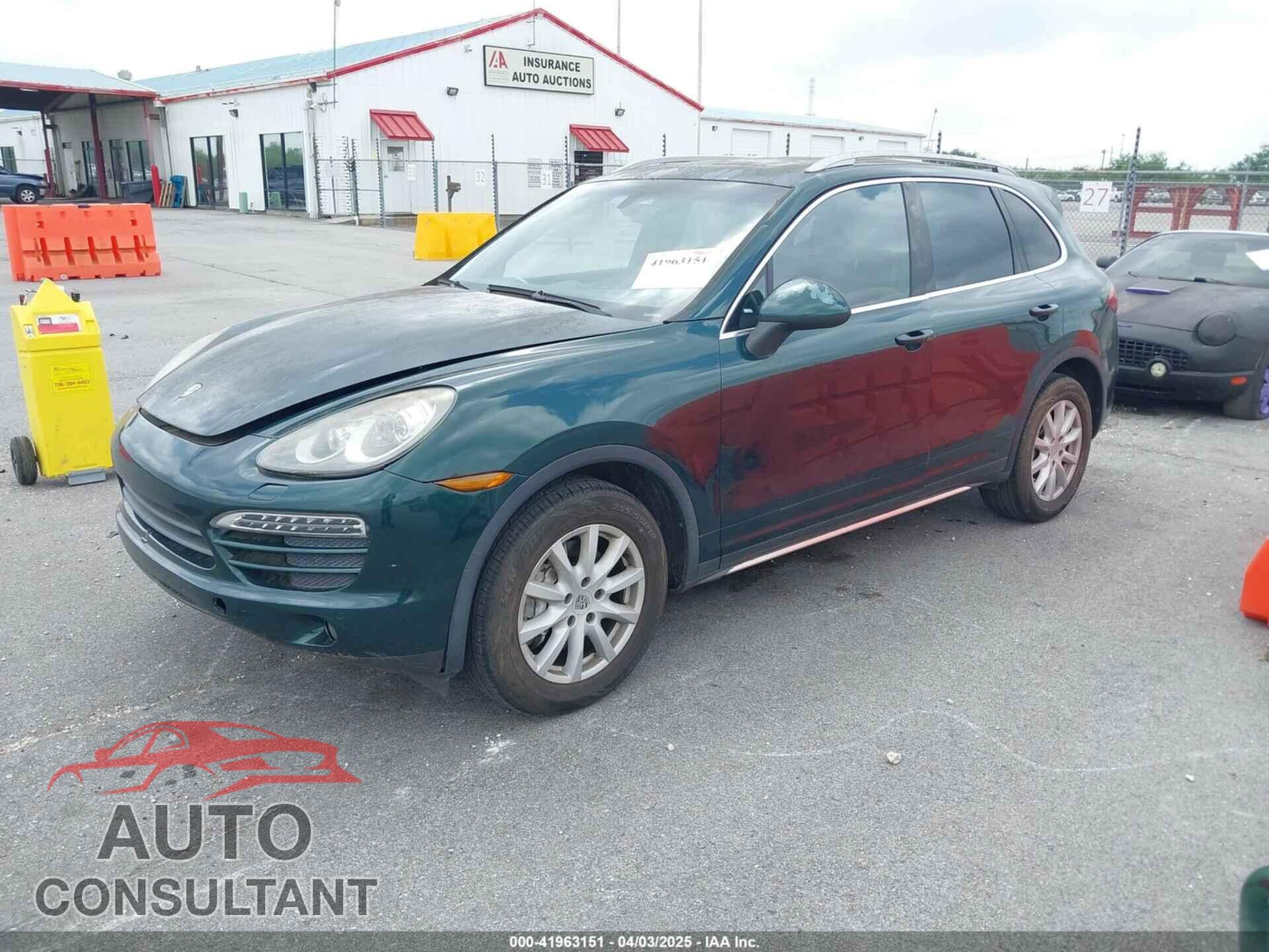 PORSCHE CAYENNE 2011 - WP1AA2A20BLA08922