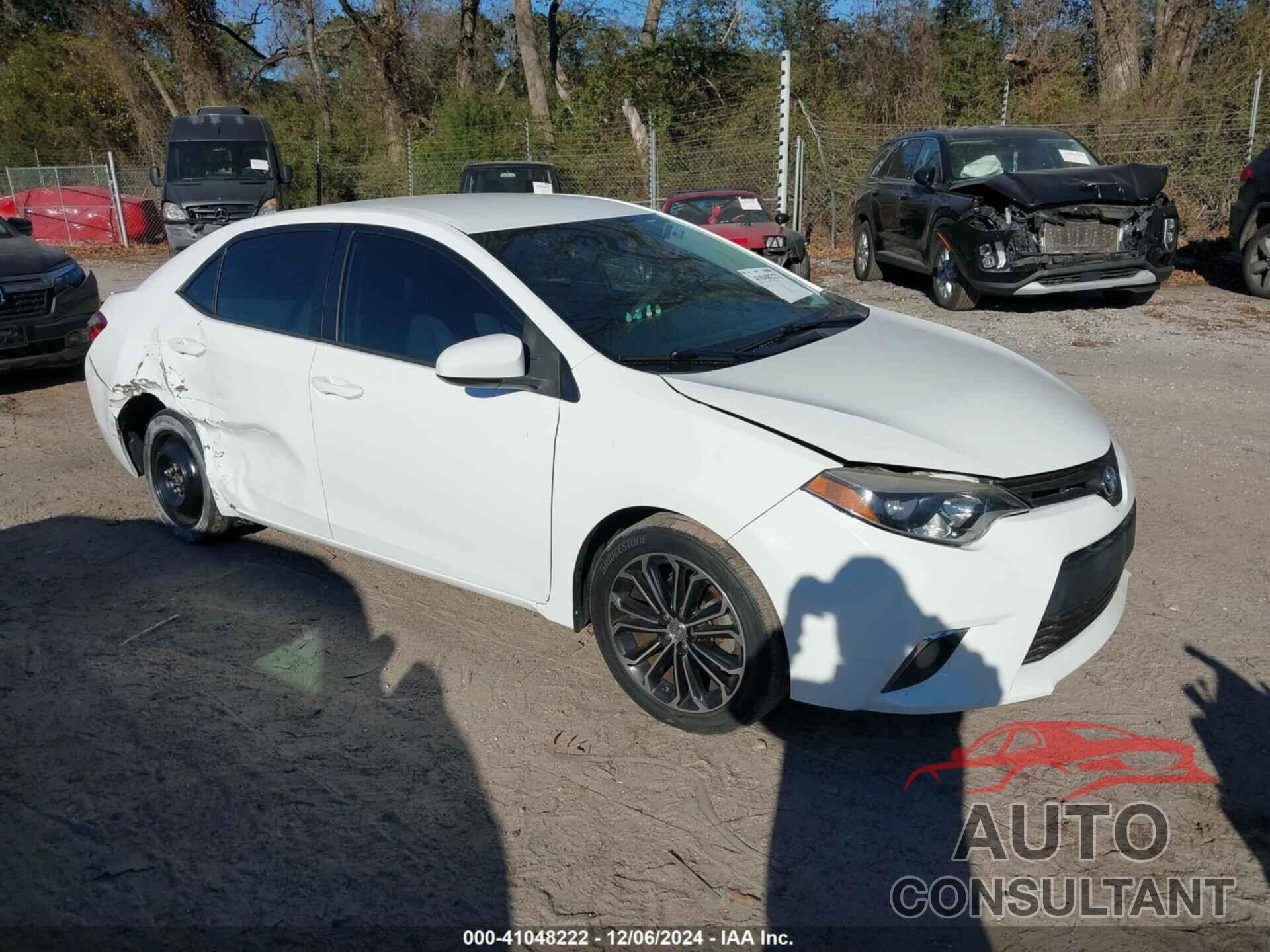 TOYOTA COROLLA 2014 - 2T1BURHE7EC009616