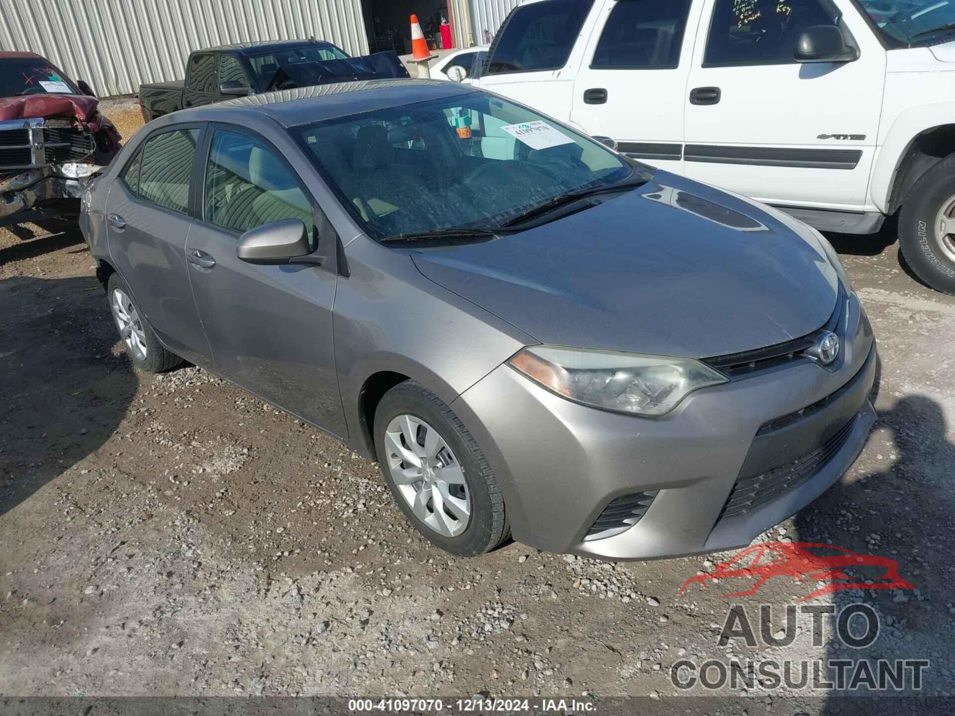 TOYOTA COROLLA 2015 - 2T1BURHE4FC385739