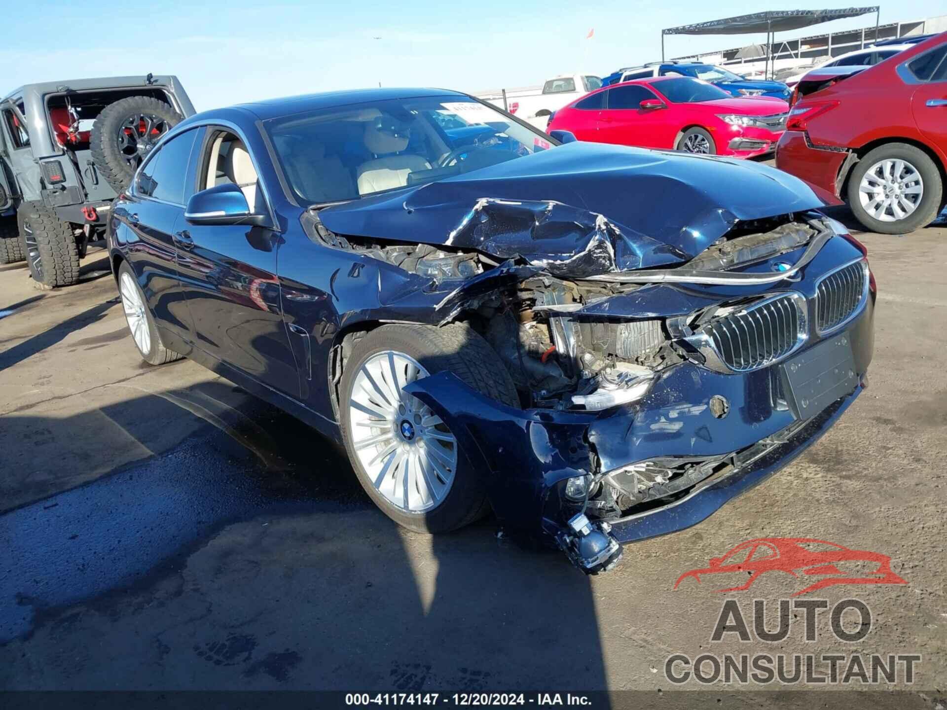 BMW 428 GRAN COUPE 2015 - WBA4A9C57FGL86665