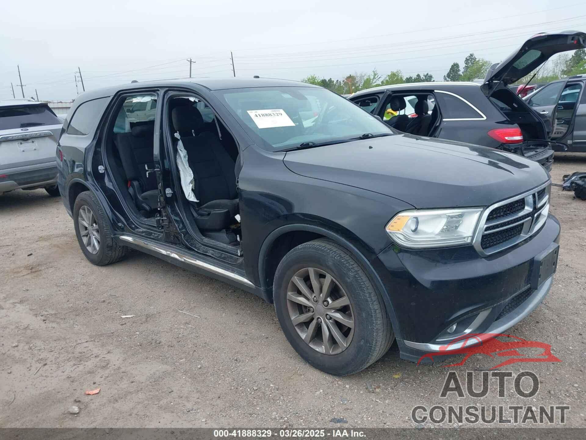 DODGE DURANGO 2017 - 1C4RDHAG6HC859898