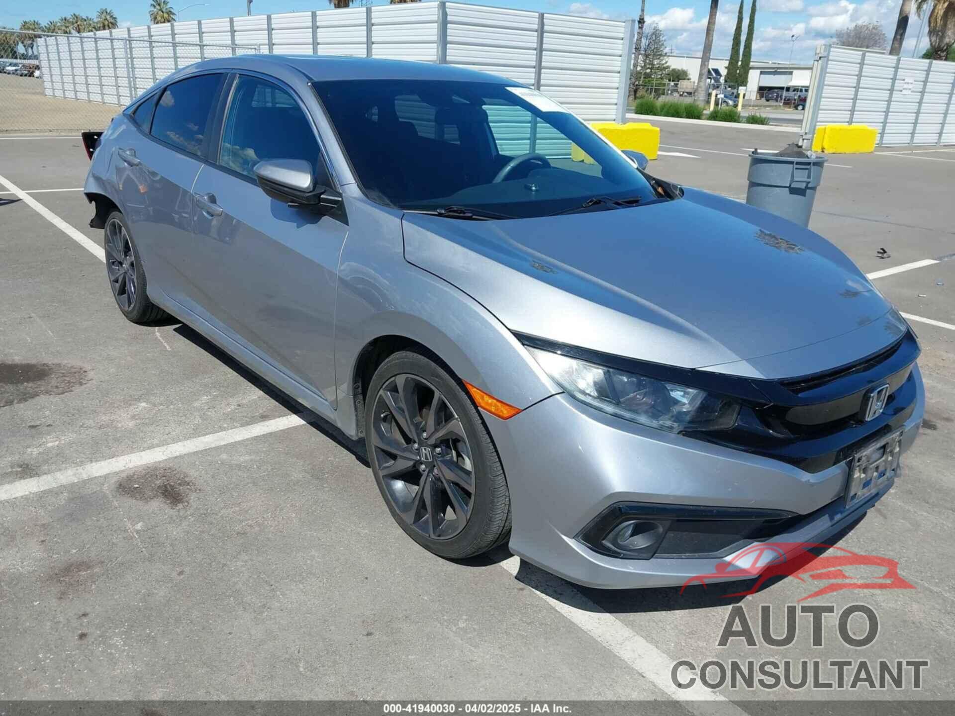 HONDA CIVIC 2019 - 2HGFC2F82KH519464