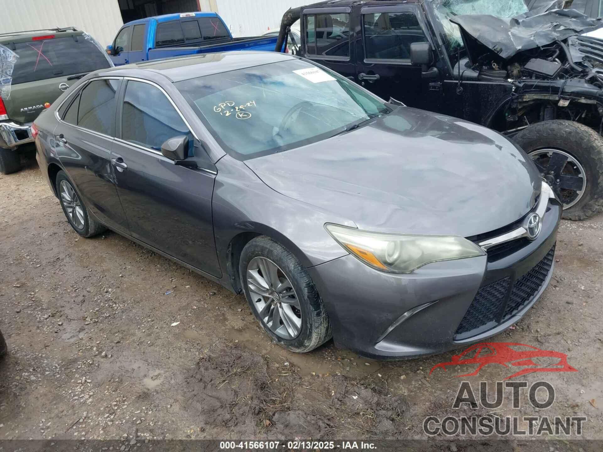 TOYOTA CAMRY 2016 - 4T1BF1FK7GU549781