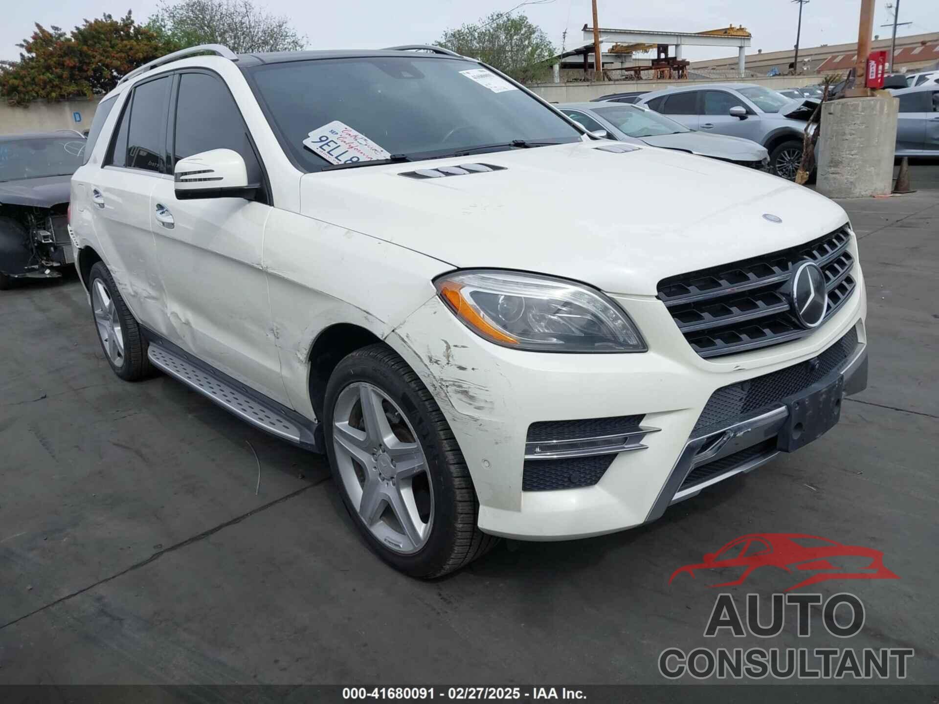 MERCEDES-BENZ ML 550 2014 - 4JGDA7DB5EA292311
