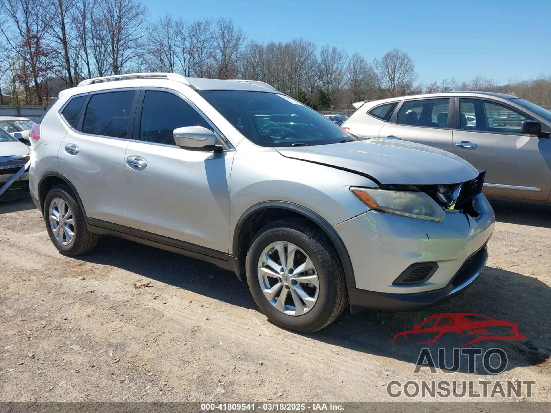 NISSAN ROGUE 2015 - KNMAT2MV8FP505894