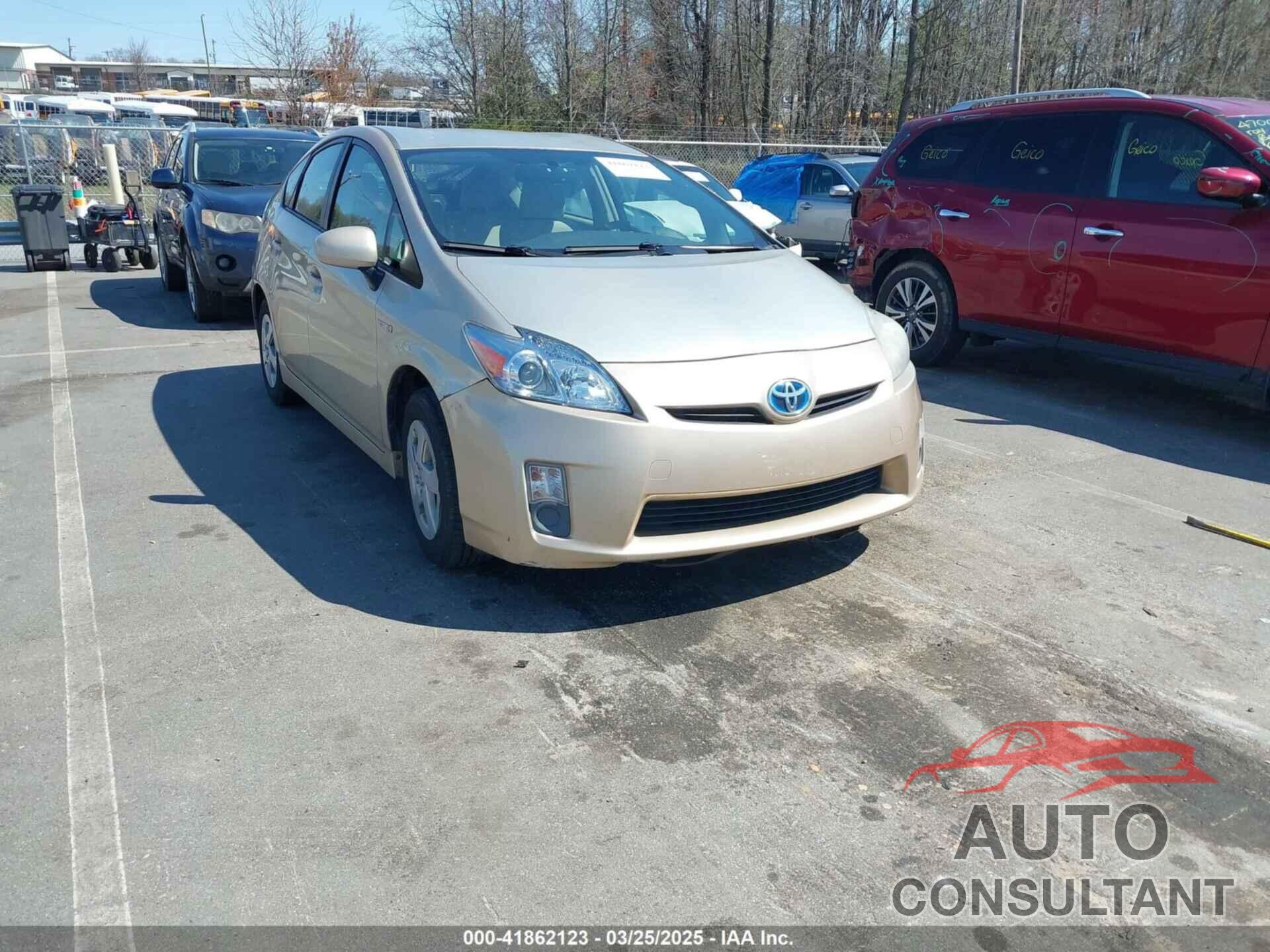 TOYOTA PRIUS 2010 - JTDKN3DU5A0030637