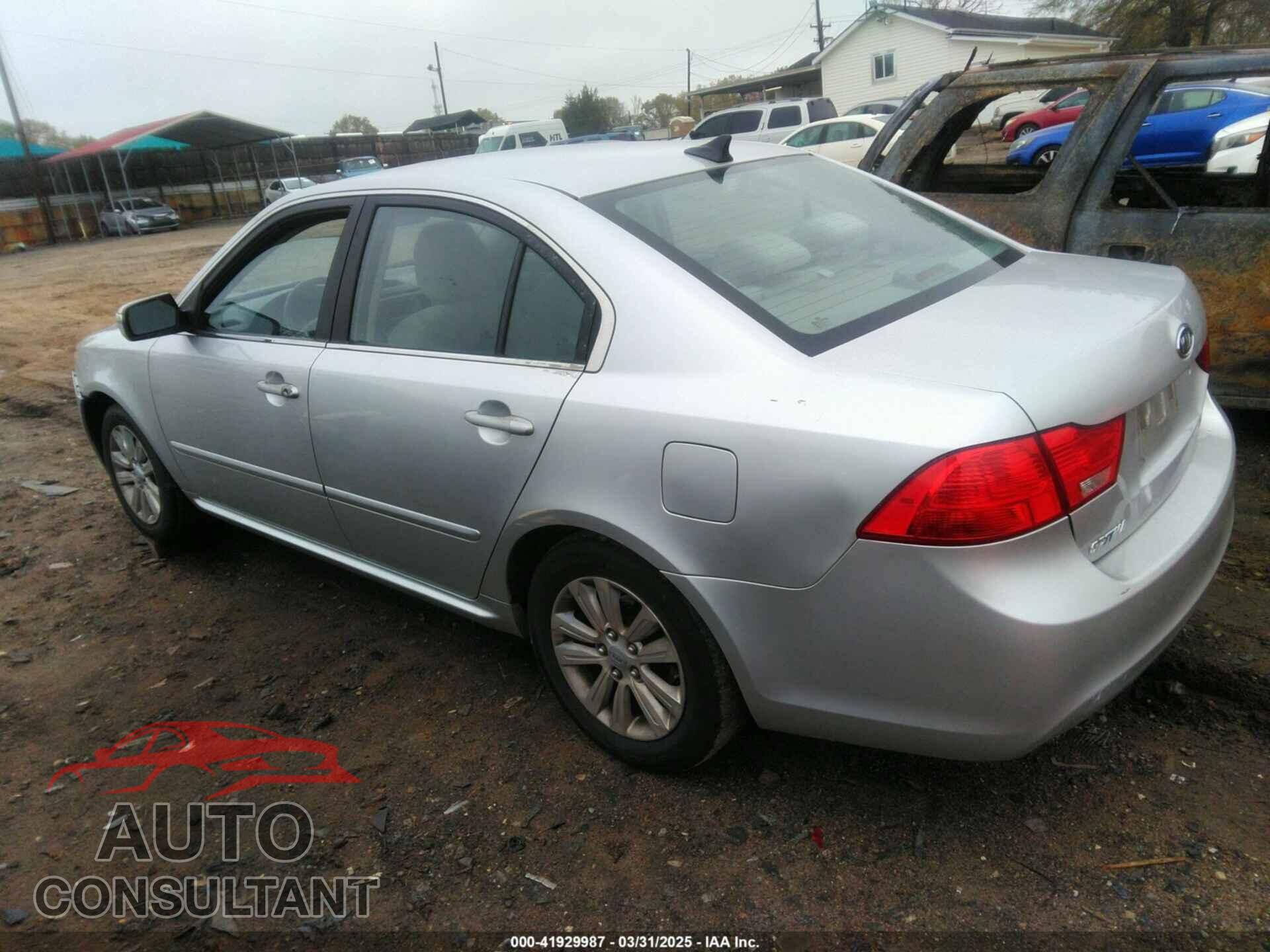 KIA OPTIMA 2010 - KNAGG4A8XA5414877