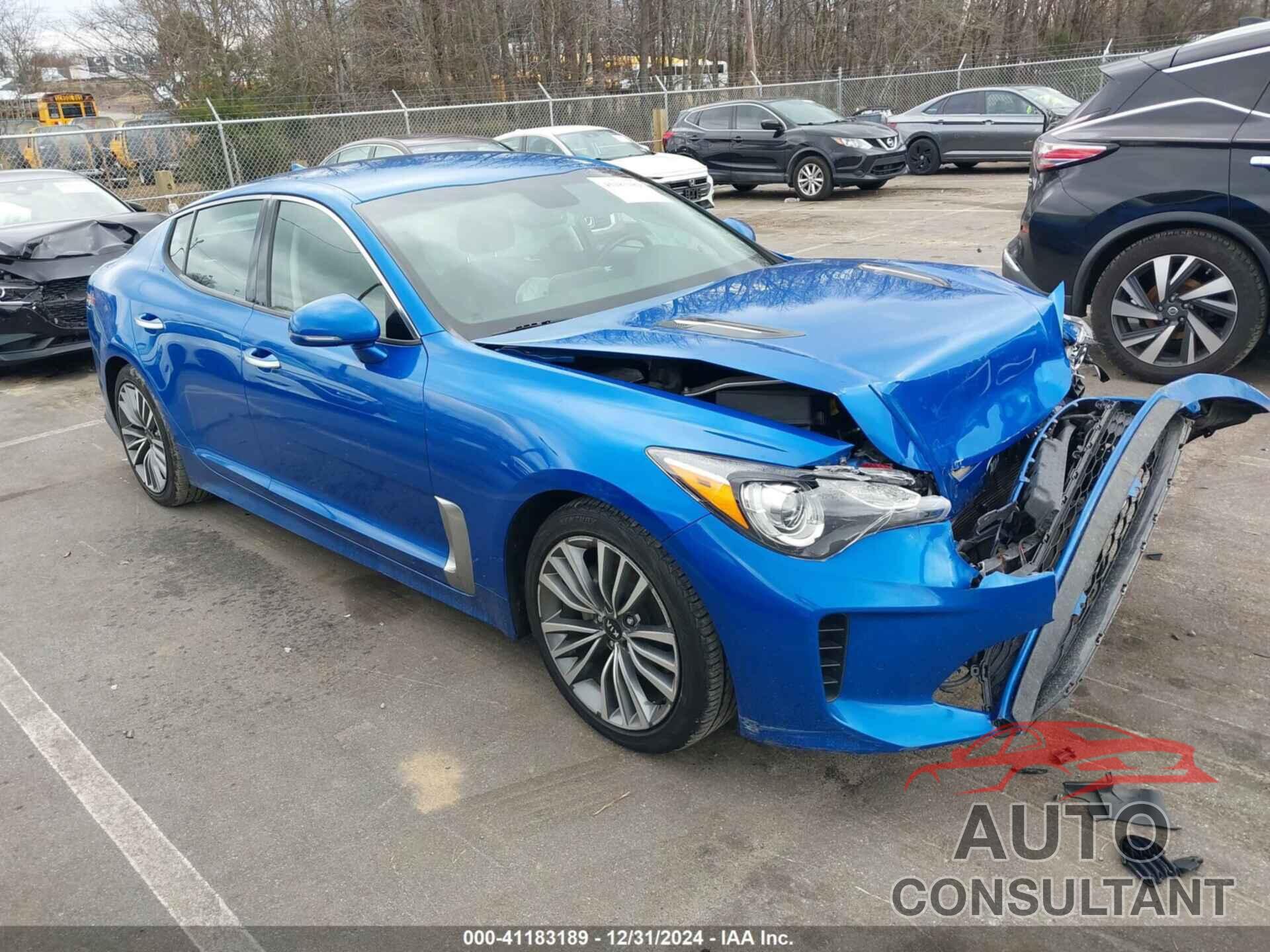 KIA STINGER 2019 - KNAE15LA1K6068132