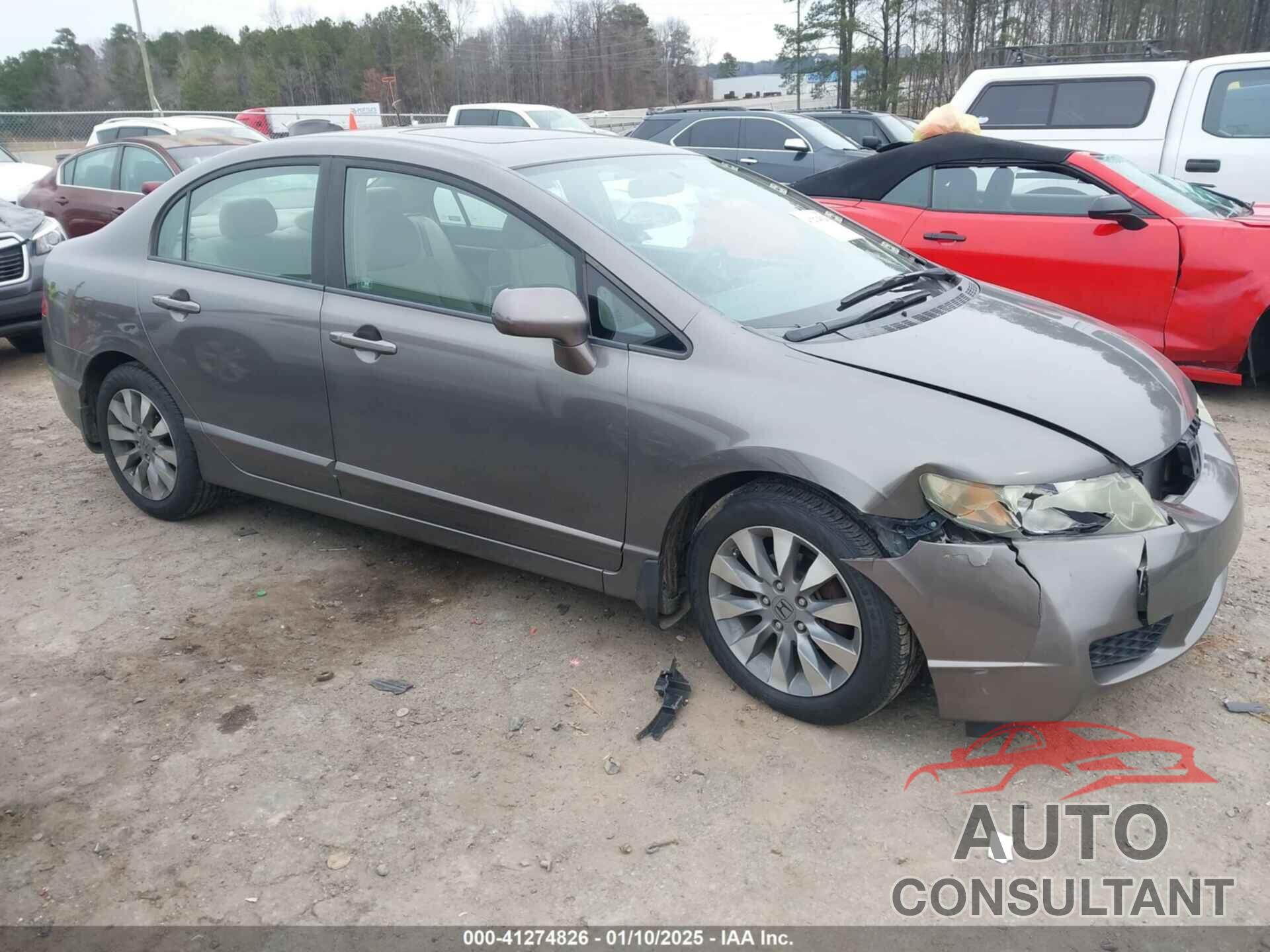 HONDA CIVIC 2009 - 19XFA16849E017804