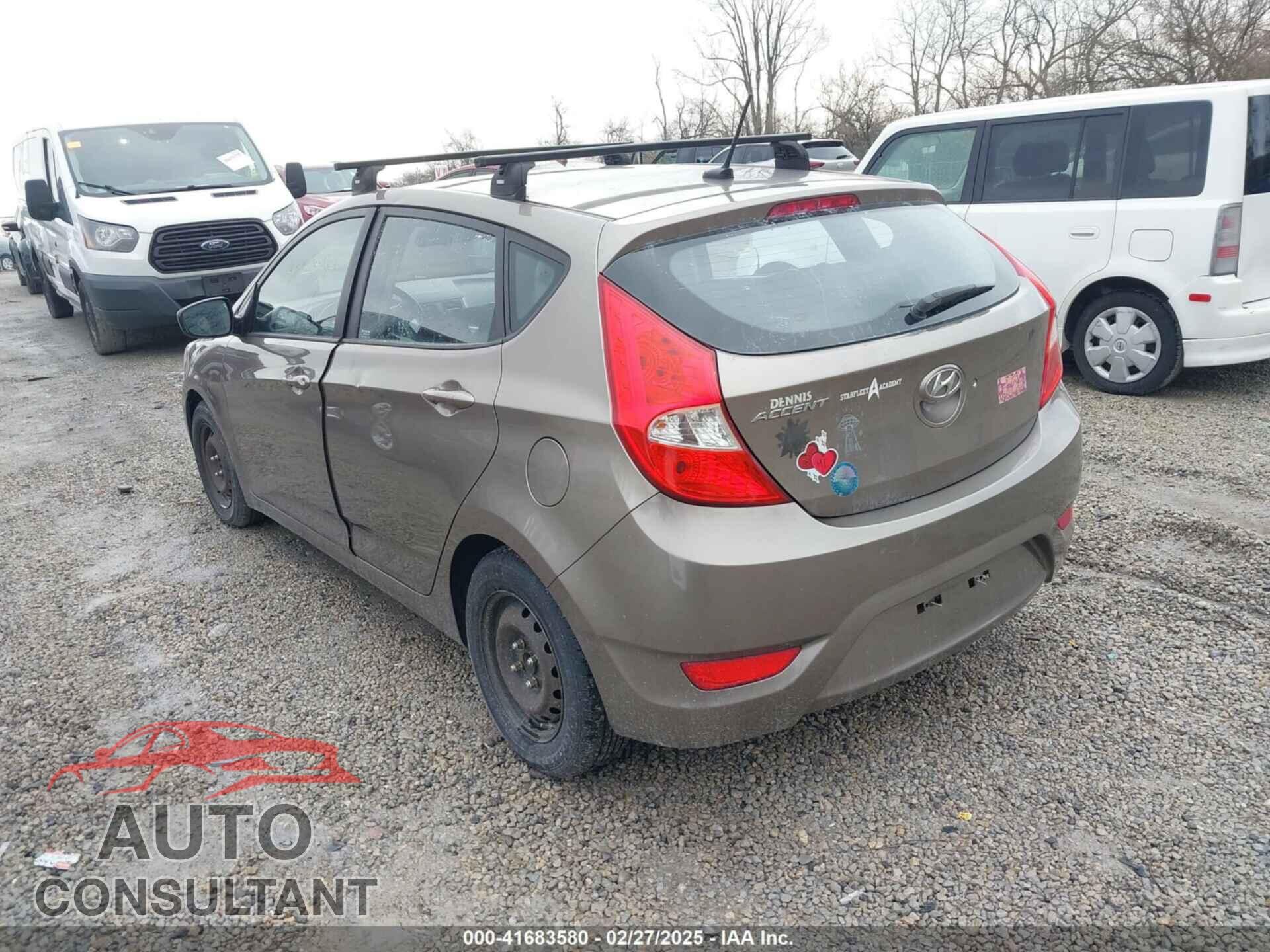 HYUNDAI ACCENT 2013 - KMHCT5AE9DU088357
