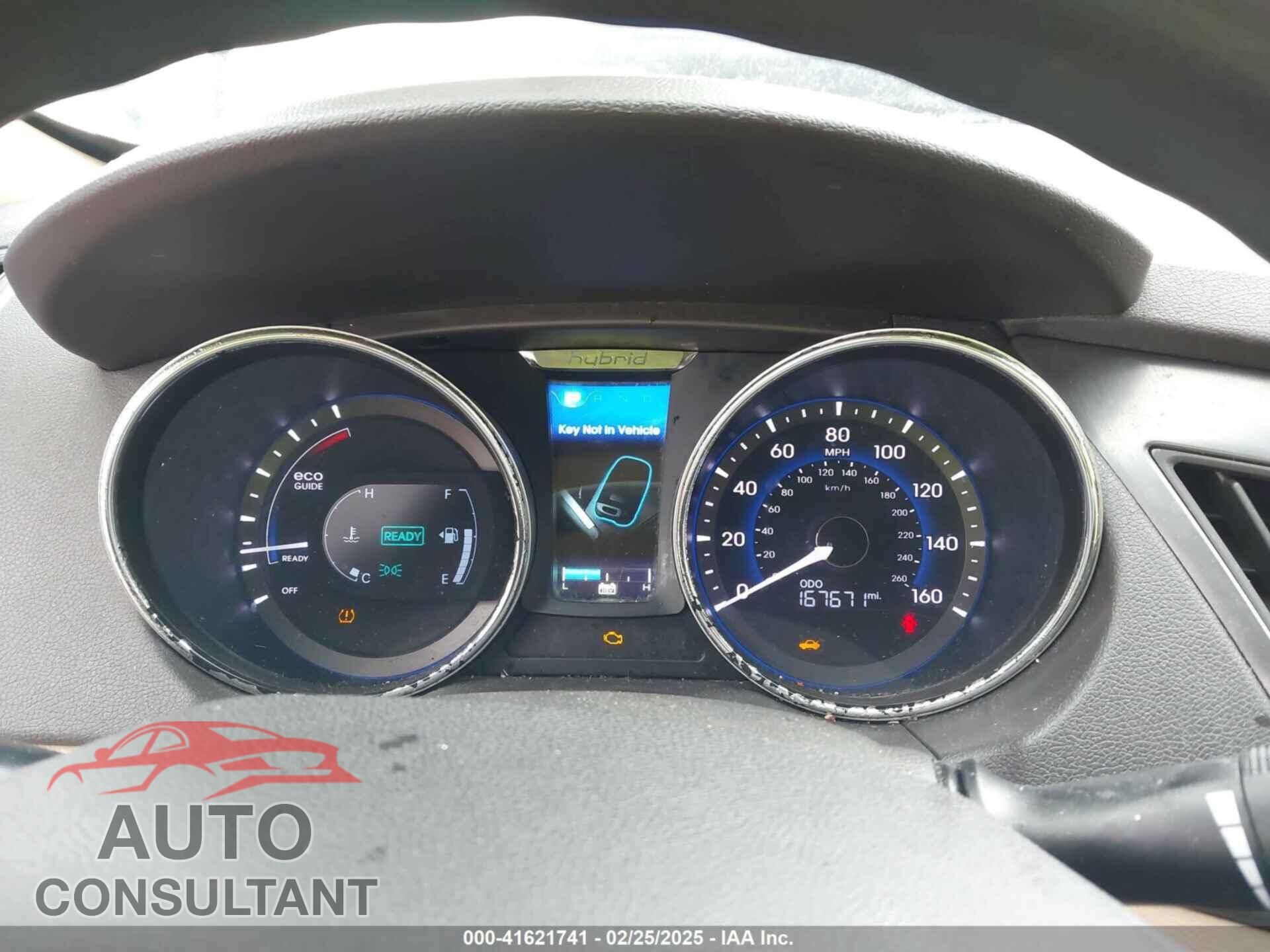 HYUNDAI SONATA HYBRID 2014 - KMHEC4A4XEA113473