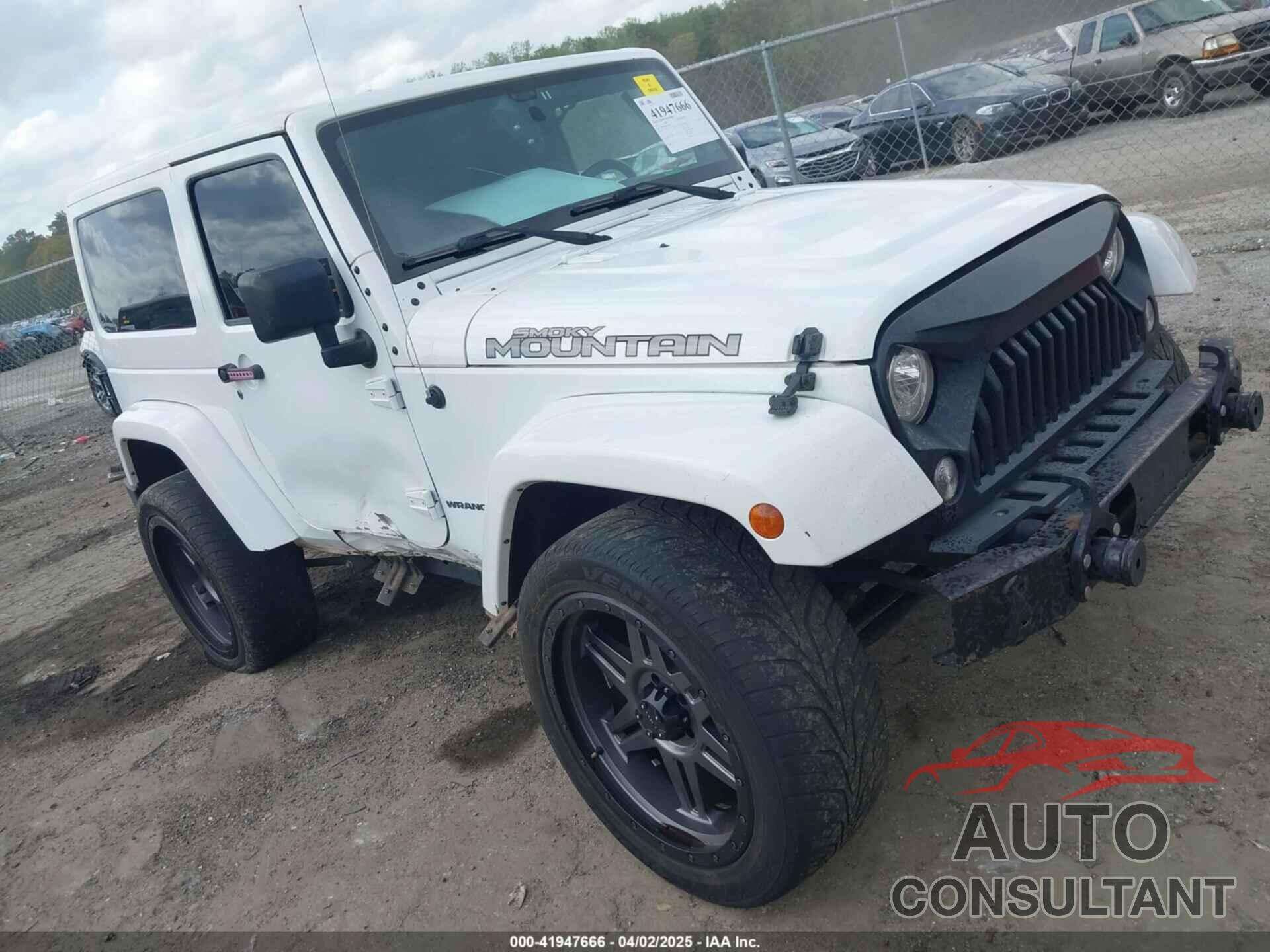 JEEP WRANGLER 2017 - 1C4AJWBG7HL648511