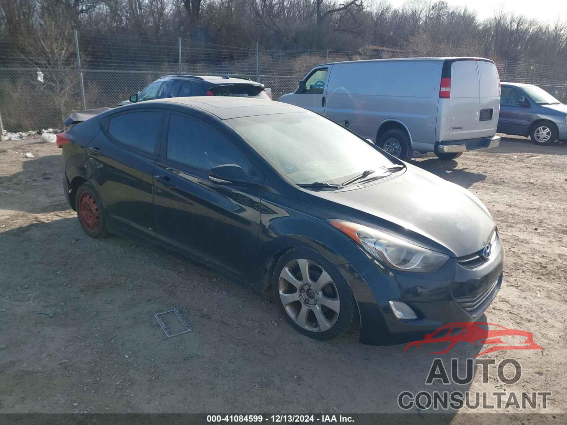 HYUNDAI ELANTRA 2012 - KMHDH4AE7CU212088