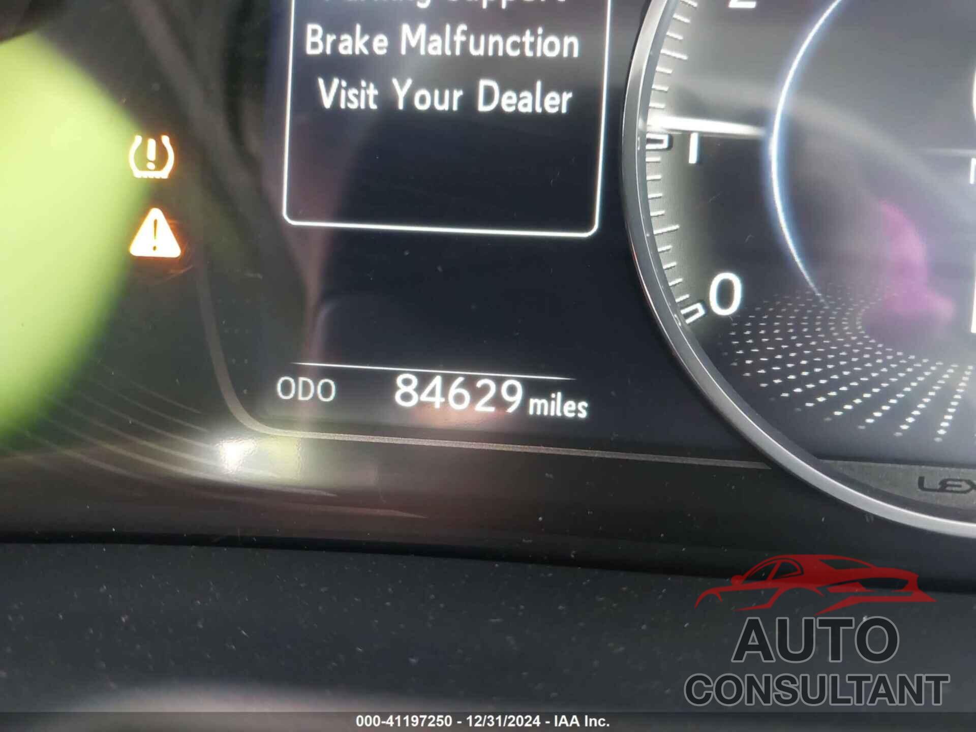 LEXUS ES 350 2019 - 58ABZ1B16KU003902