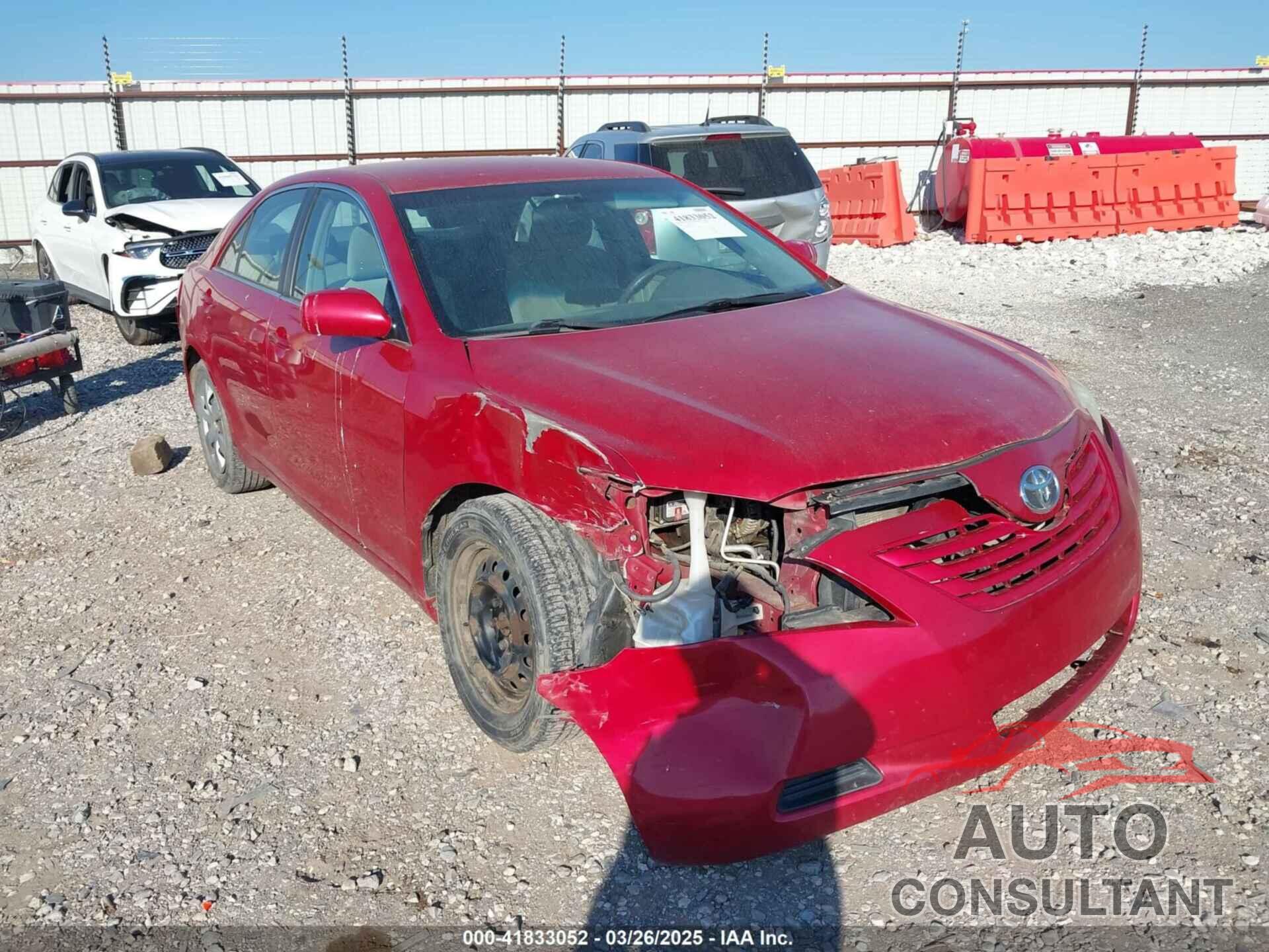 TOYOTA CAMRY 2009 - 4T4BE46K69R129362