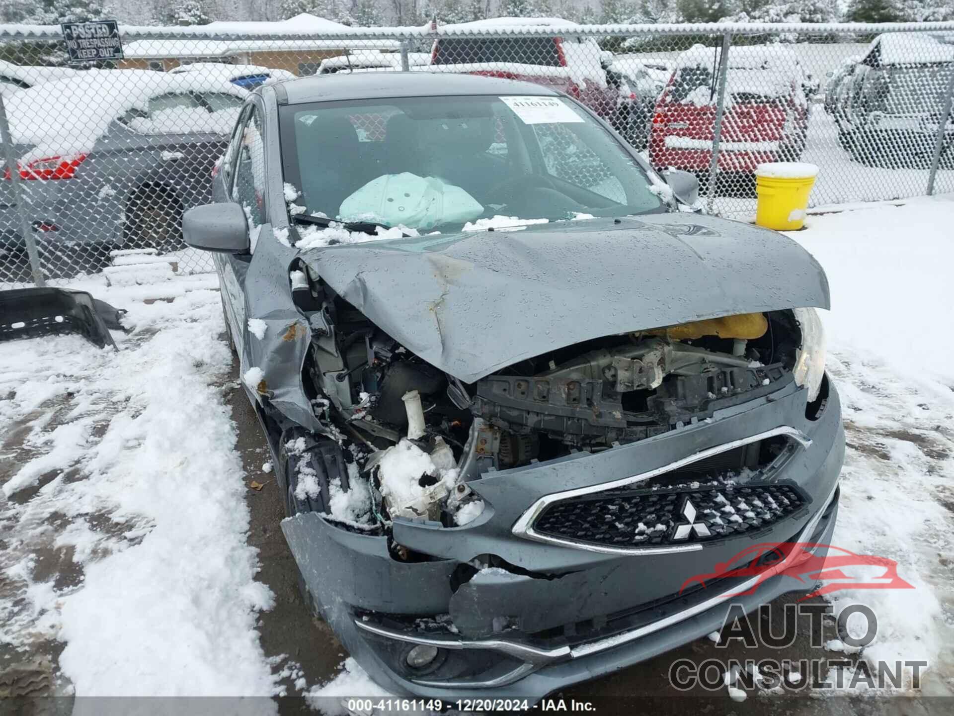 MITSUBISHI MIRAGE 2019 - ML32A3HJ4KH006072