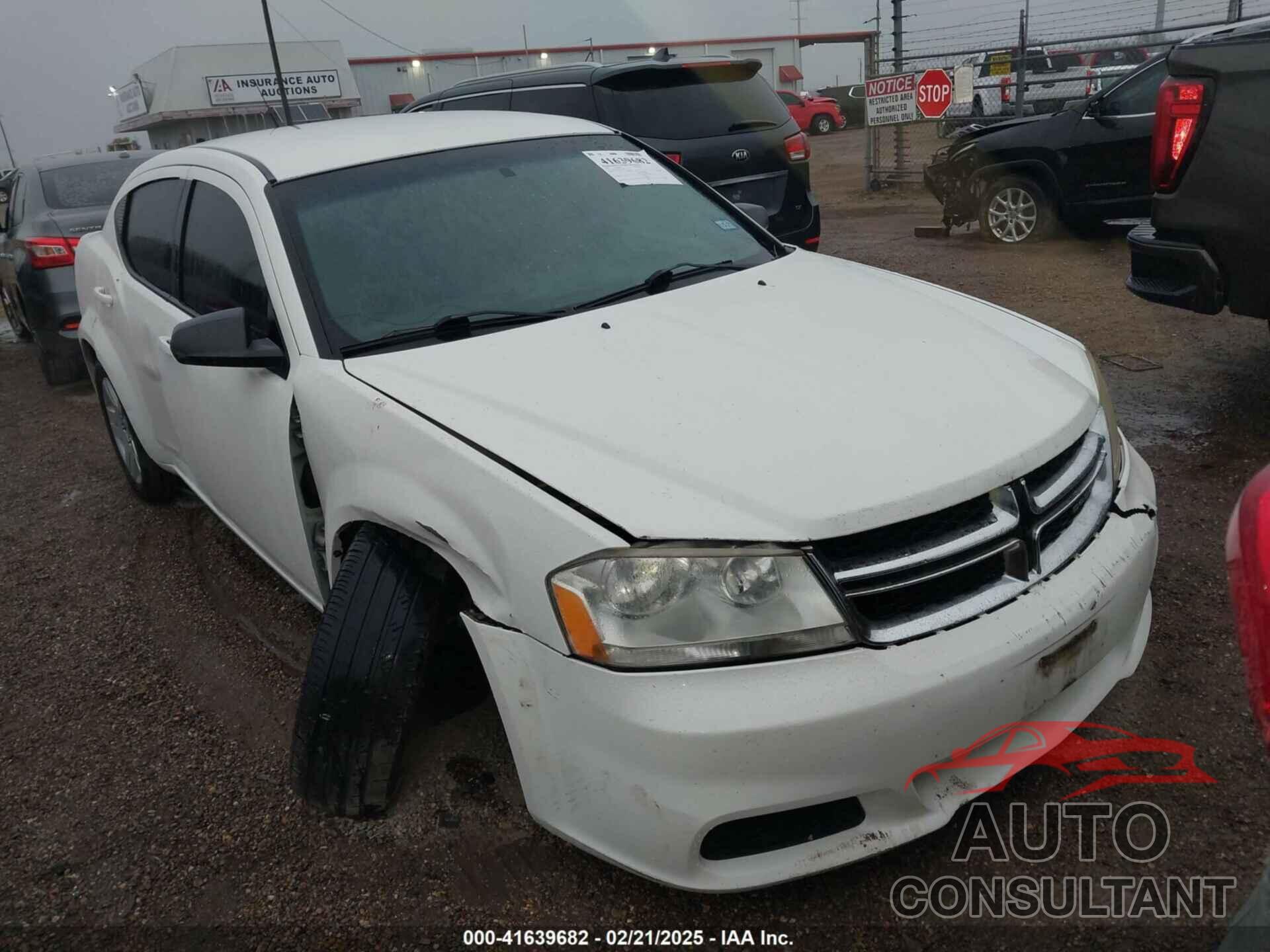 DODGE AVENGER 2011 - 1B3BD4FB2BN518678