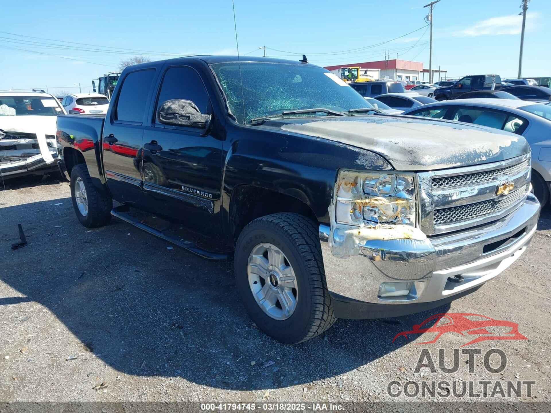 CHEVROLET SILVERADO 1500 2012 - 1GCPKSE74CF195175