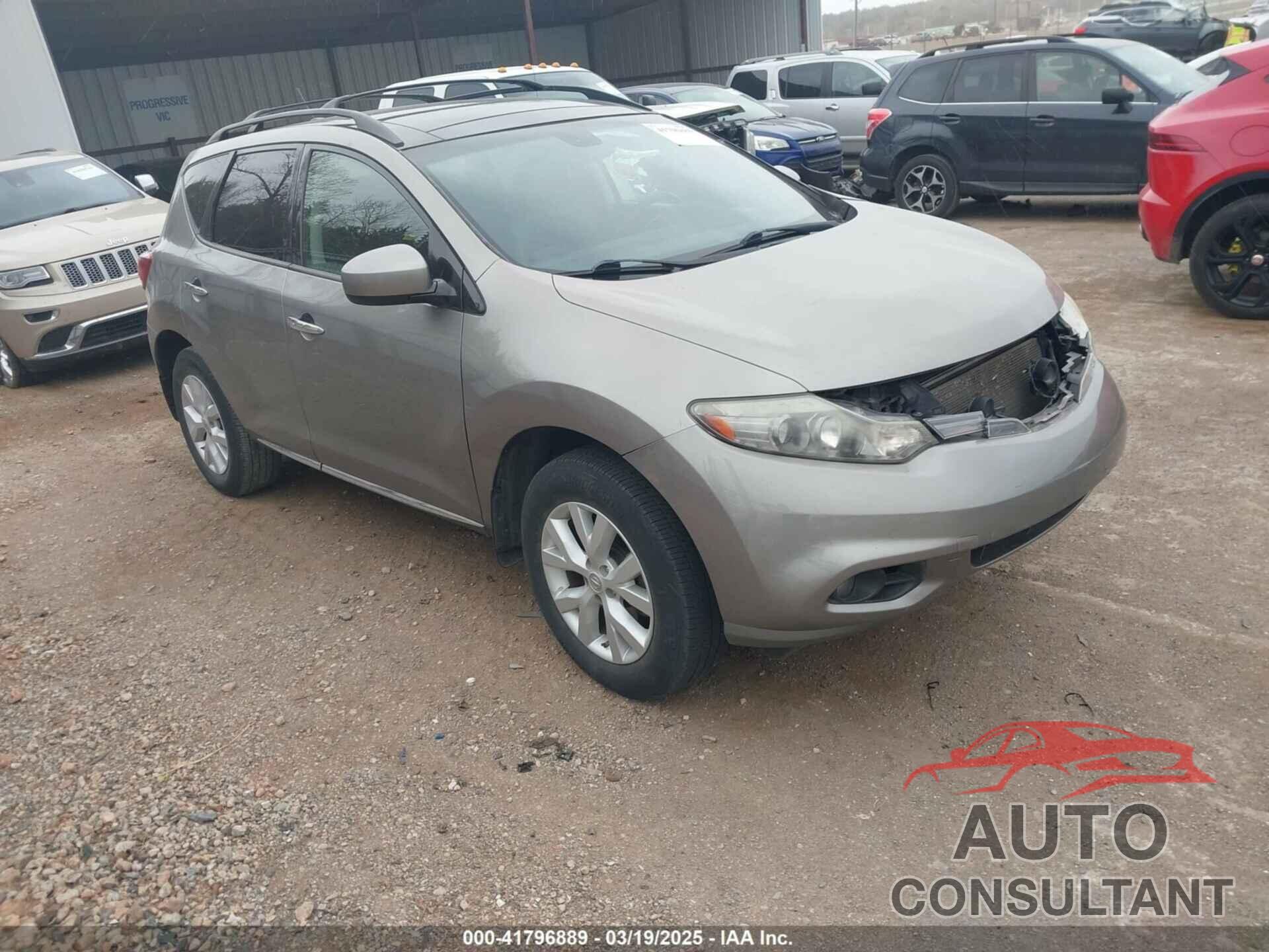 NISSAN MURANO 2011 - JN8AZ1MUXBW065651