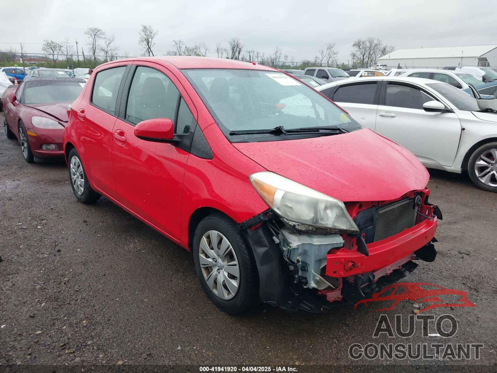 TOYOTA YARIS 2012 - JTDKTUD33CD512361