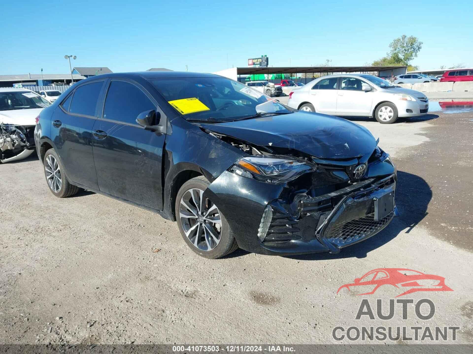TOYOTA COROLLA 2017 - 5YFBURHE8HP583016
