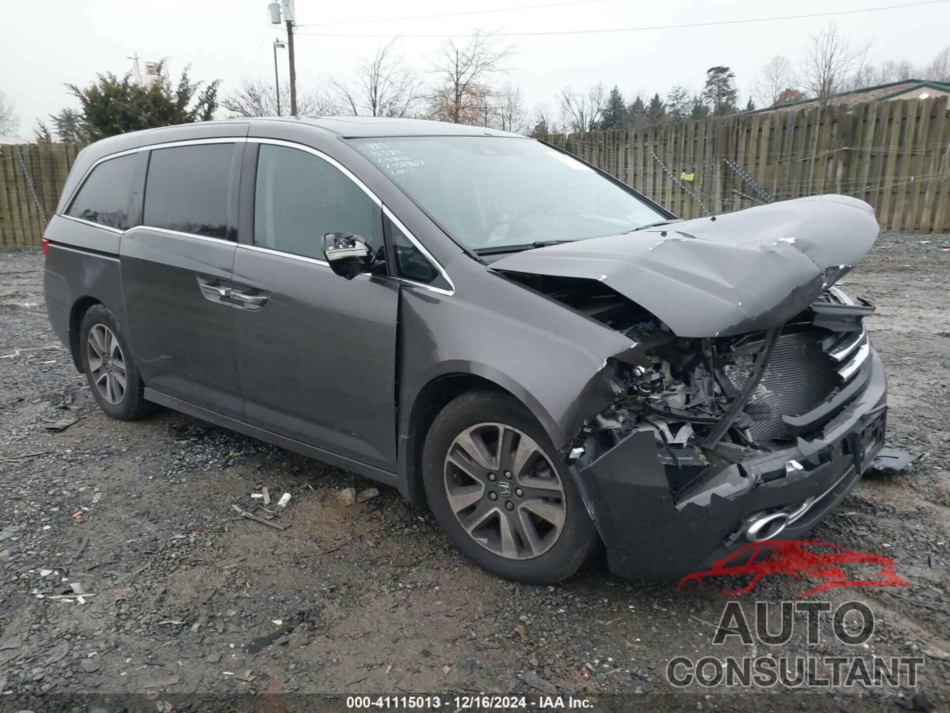 HONDA ODYSSEY 2015 - 5FNRL5H92FB089627