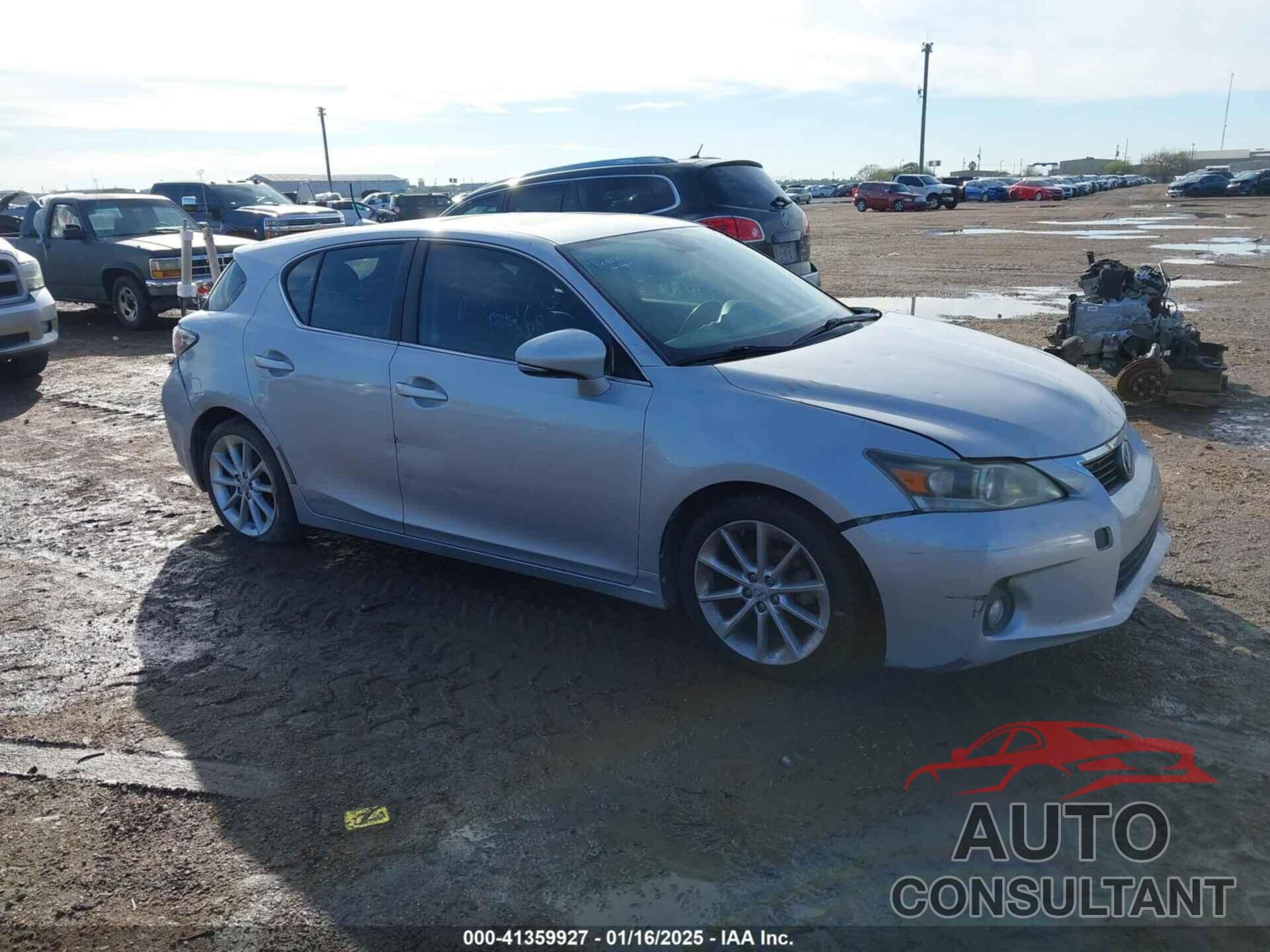 LEXUS CT 200H 2011 - JTHKD5BH4B2018987