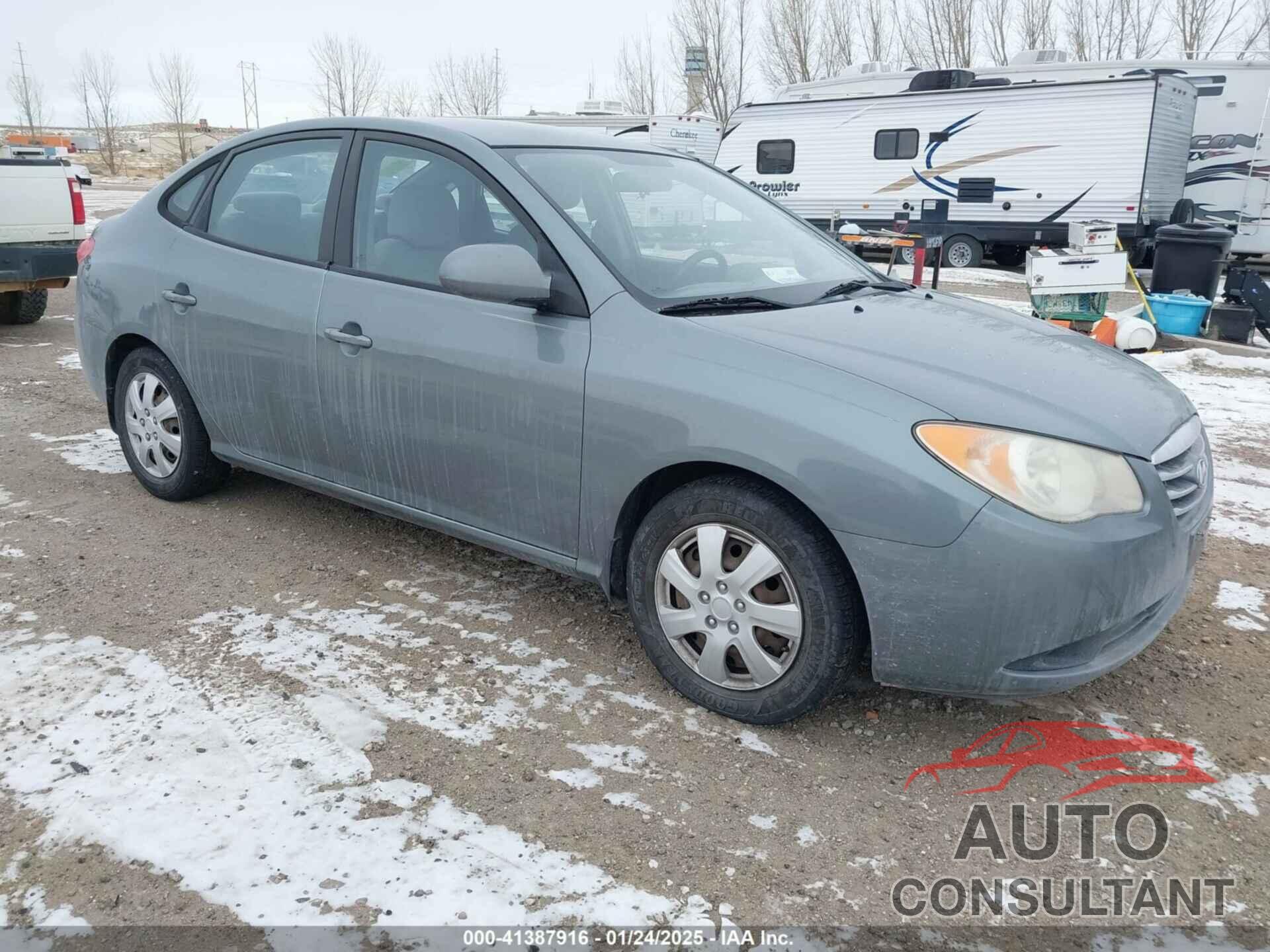 HYUNDAI ELANTRA 2010 - KMHDU4AD5AU883114