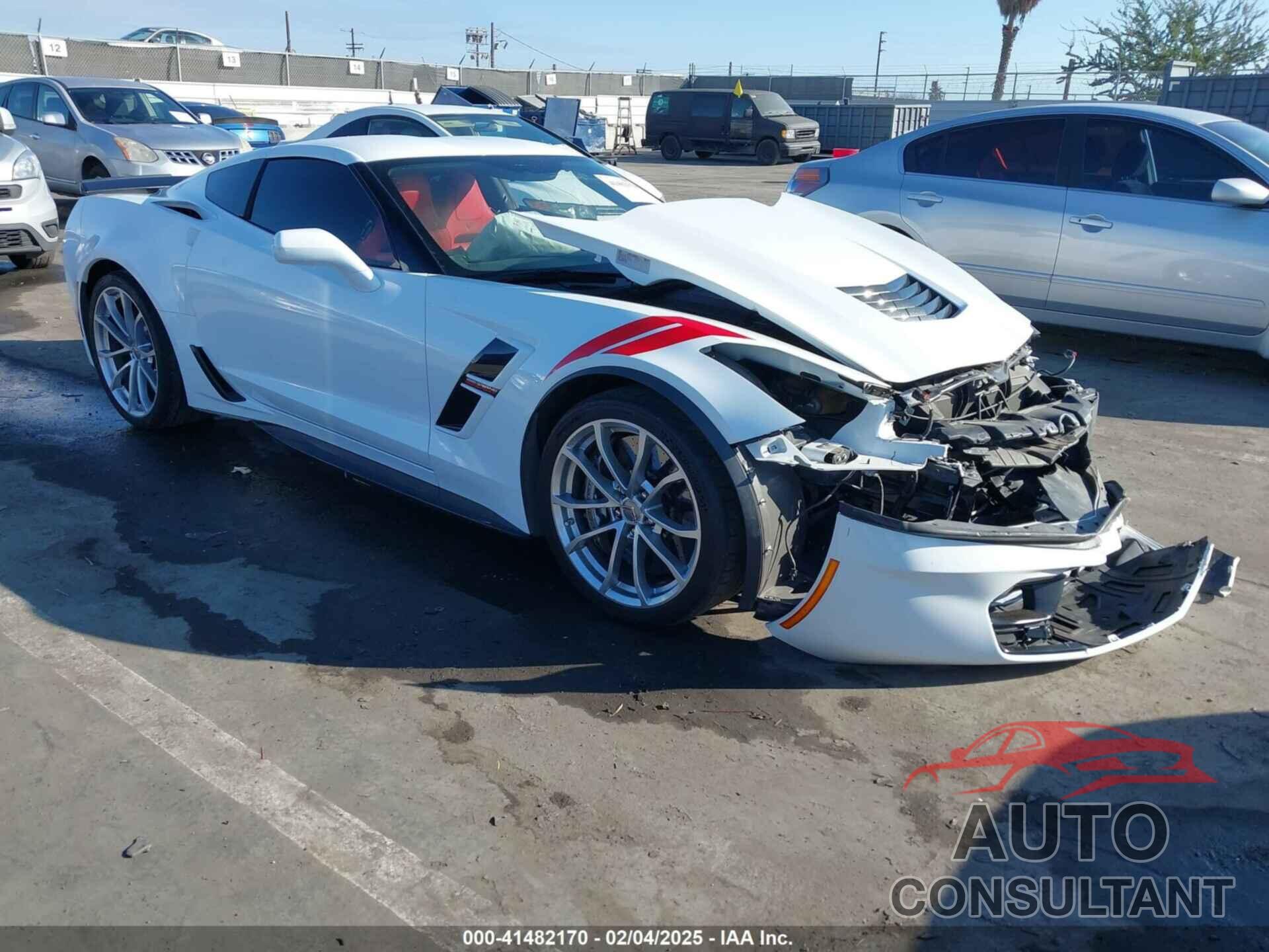 CHEVROLET CORVETTE 2017 - 1G1Y12D72H5104287
