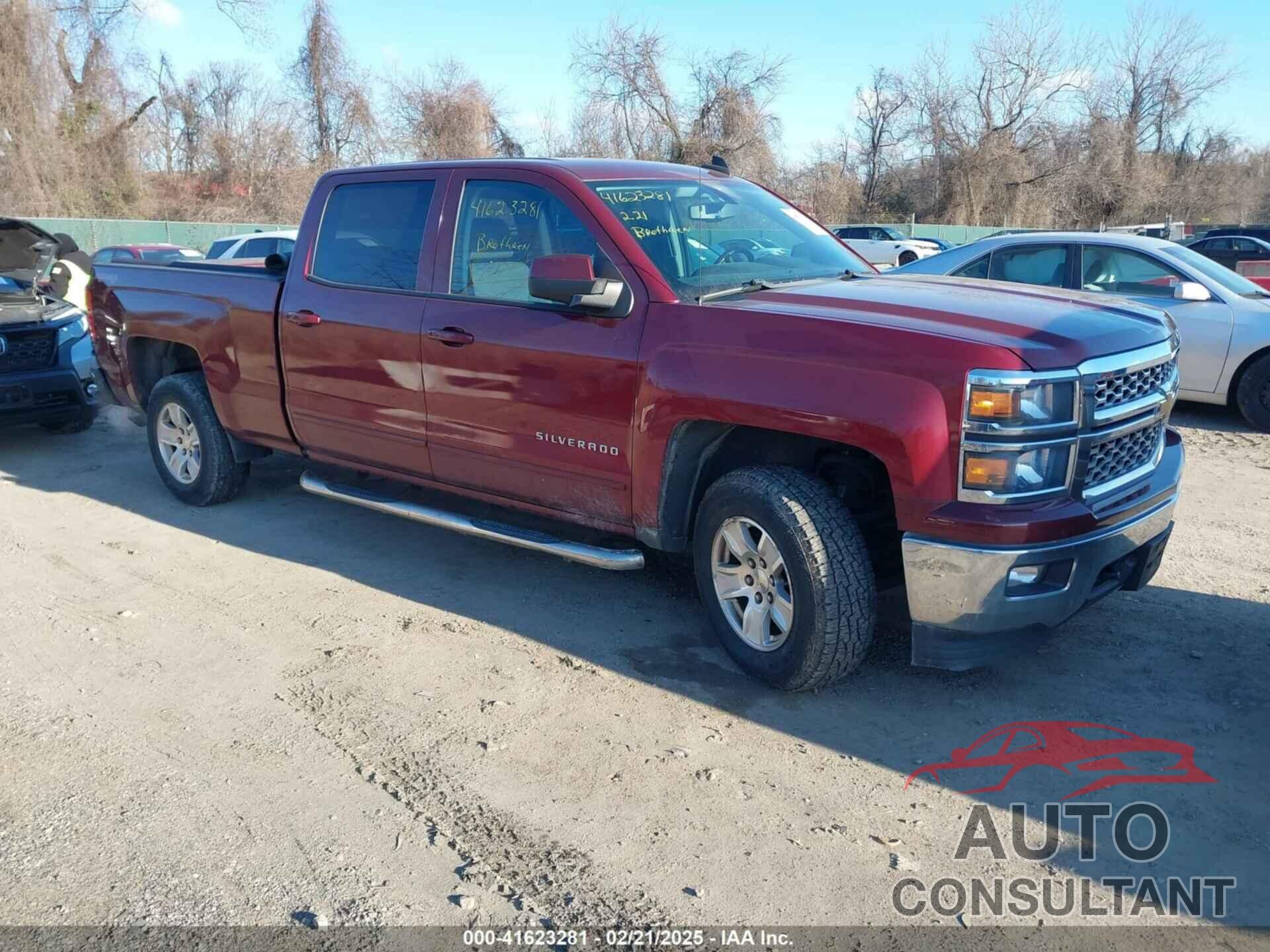 CHEVROLET SILVERADO 1500 2015 - 1GCUKREC0FF201938