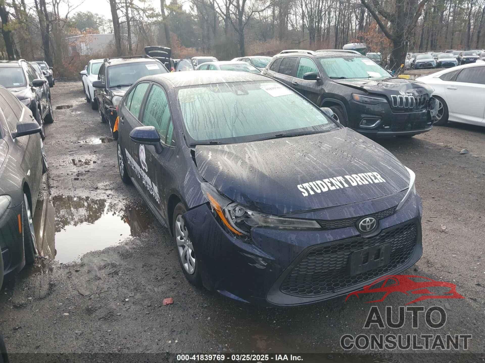 TOYOTA COROLLA 2021 - 5YFEPMAE9MP167360