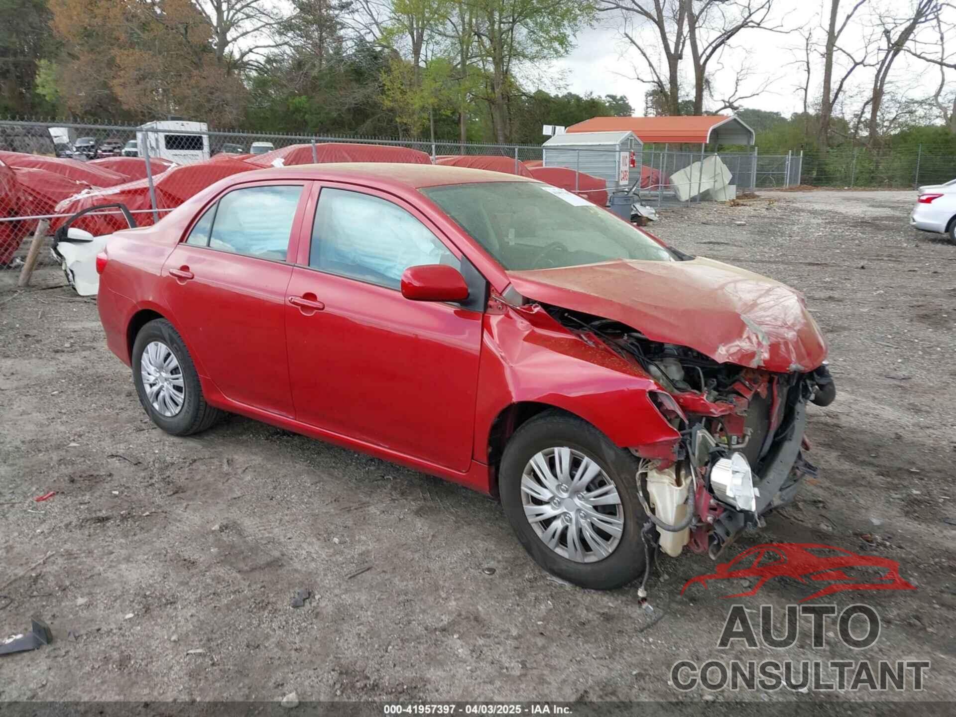 TOYOTA COROLLA 2009 - JTDBL40E29J025749