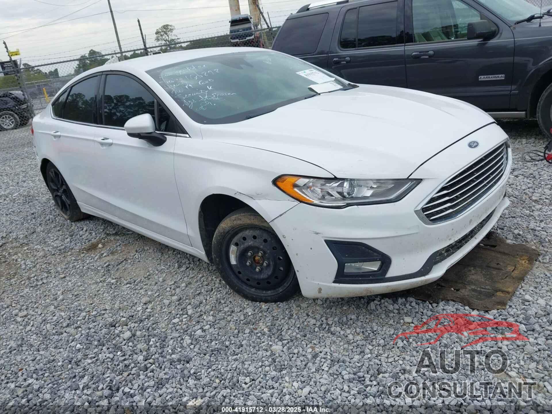 FORD FUSION 2019 - 3FA6P0HD9KR160898