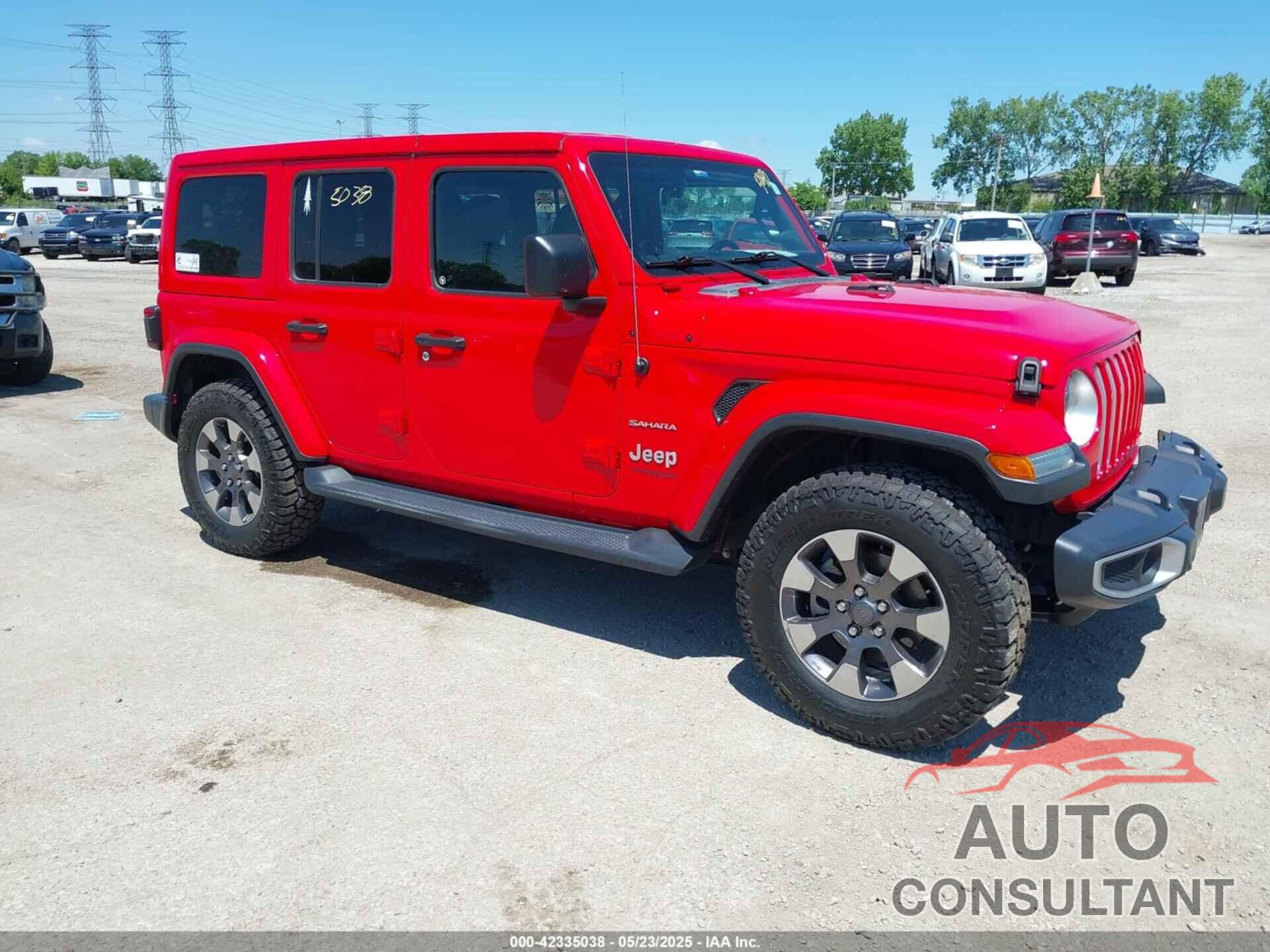 JEEP WRANGLER UNLIMITED 2018 - 1C4HJXEG4JW165014