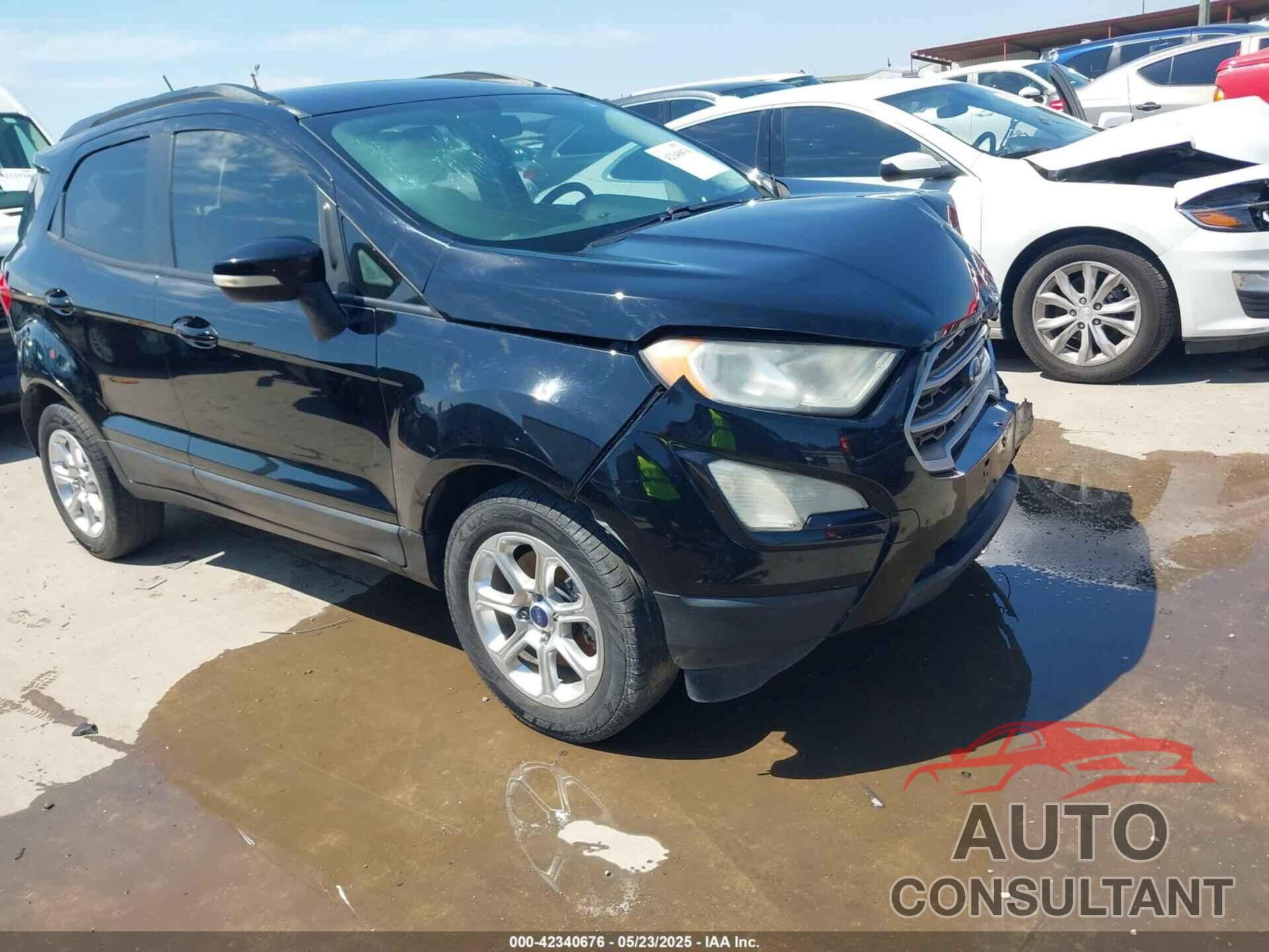 FORD ECOSPORT 2018 - MAJ3P1TE8JC223088