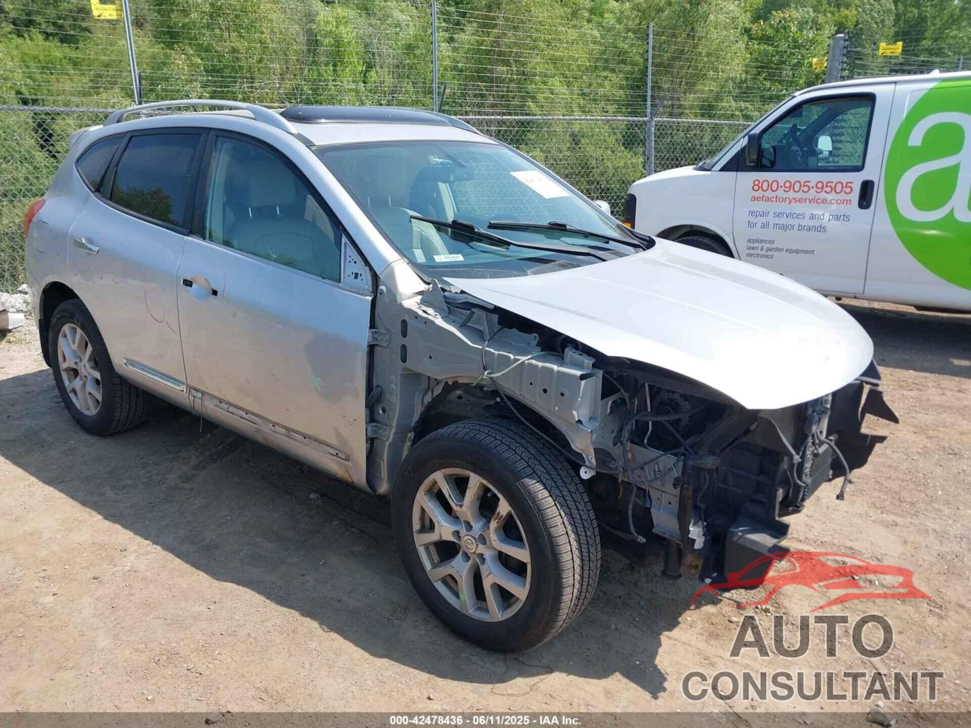 NISSAN ROGUE 2013 - JN8AS5MV7DW611166