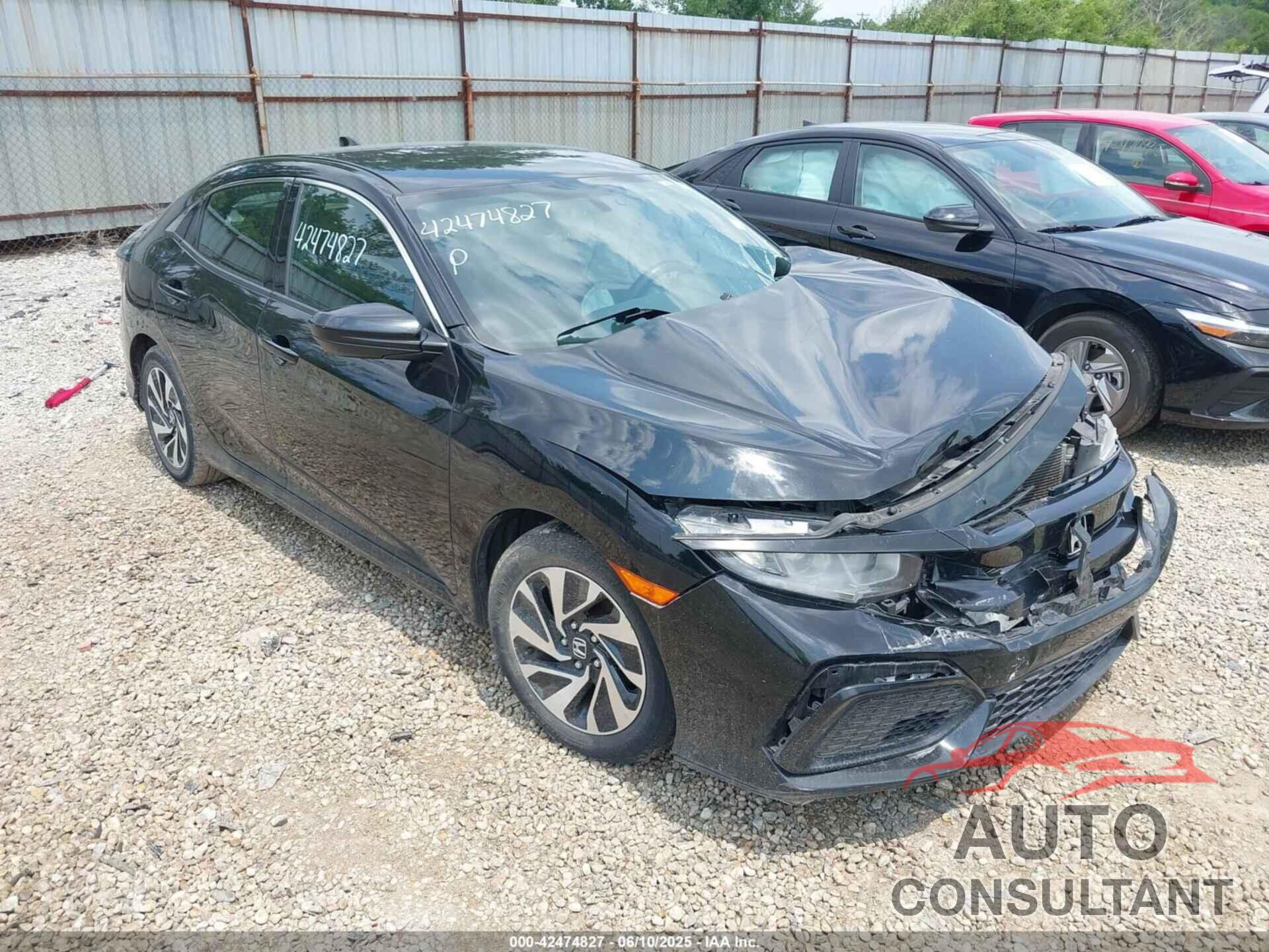 HONDA CIVIC 2017 - SHHFK7H21HU232315