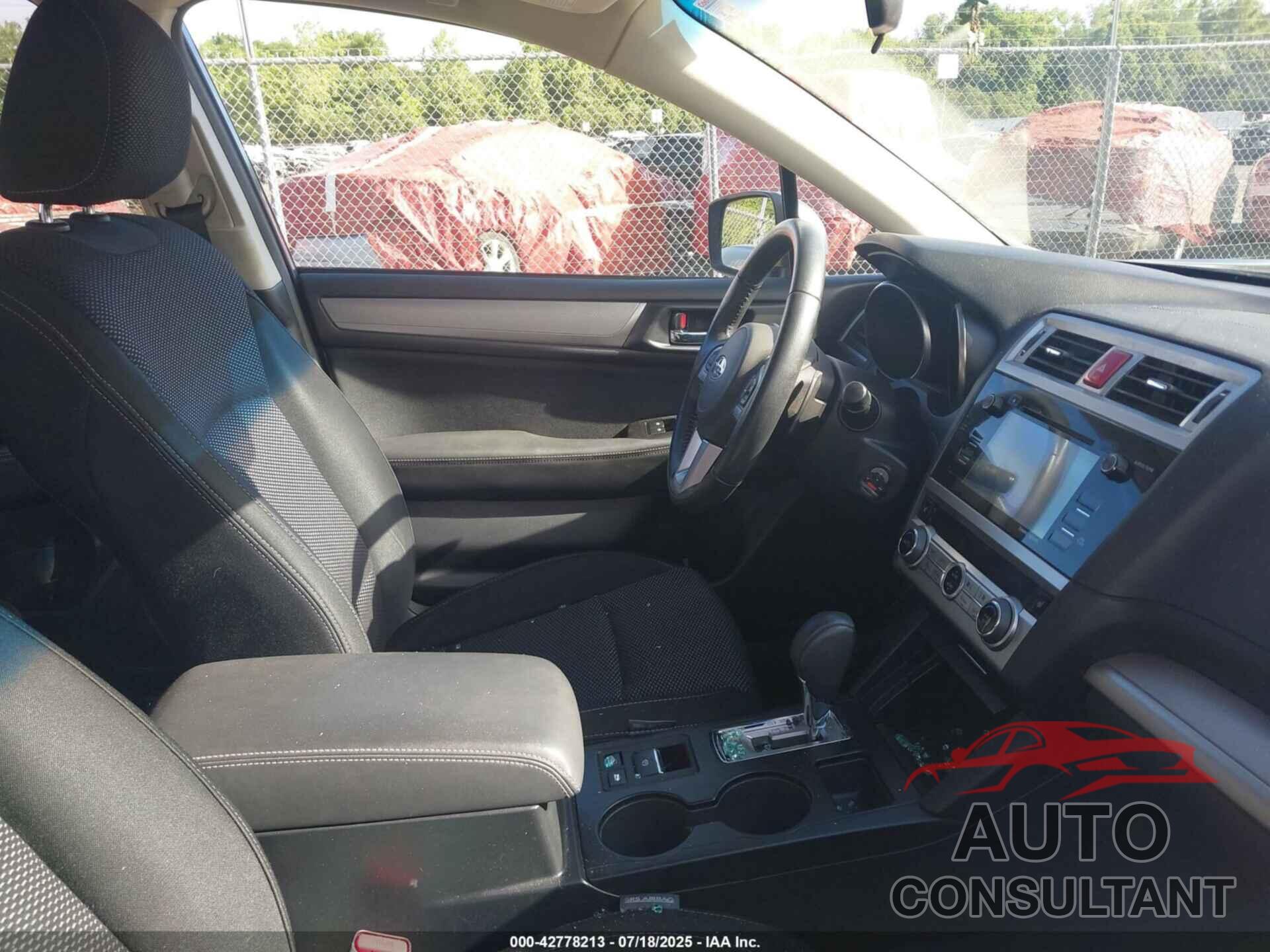 SUBARU OUTBACK 2015 - 4S4BSACC4F3319614