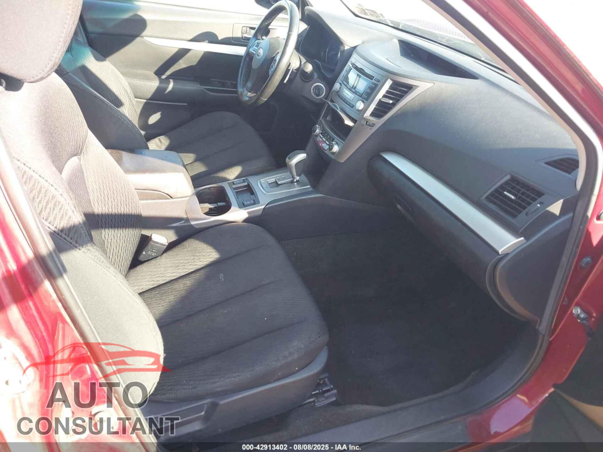 SUBARU OUTBACK 2012 - 4S4BRBGC2C3299919